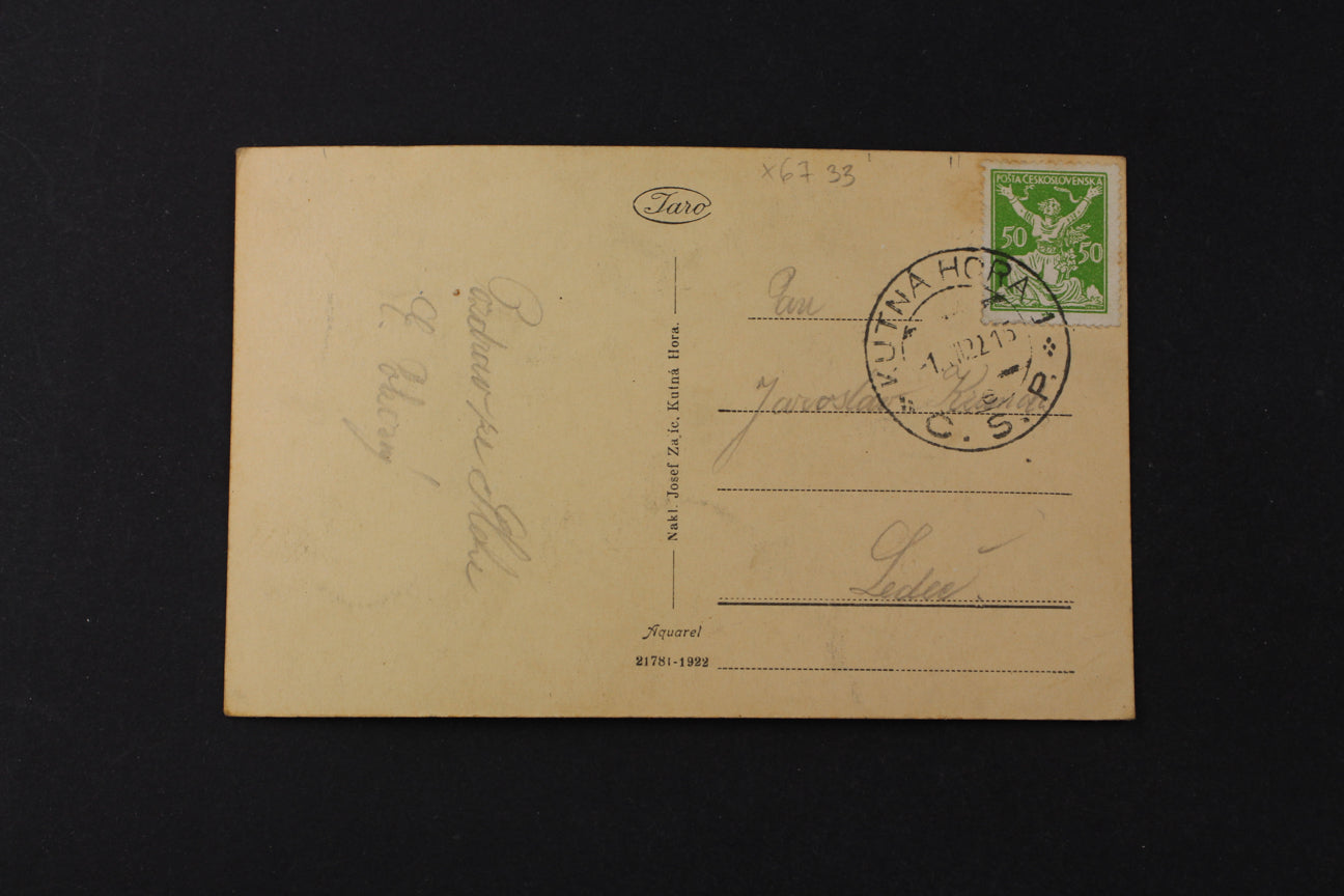 Pohlednice Kutná Hora - Velechrám sv. Barbory Kasárna (x6733)