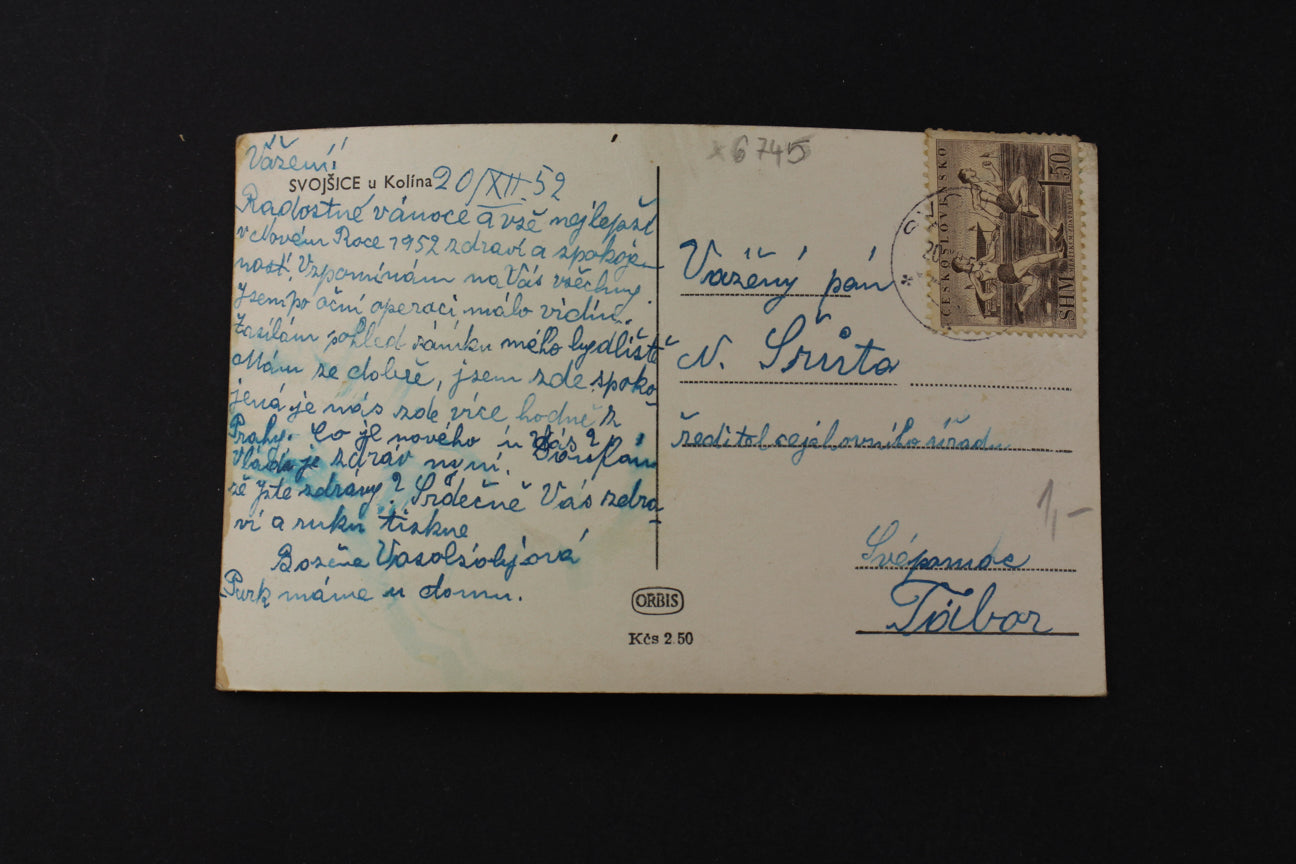 Pohlednice Svojšice u Kolína (x6745)