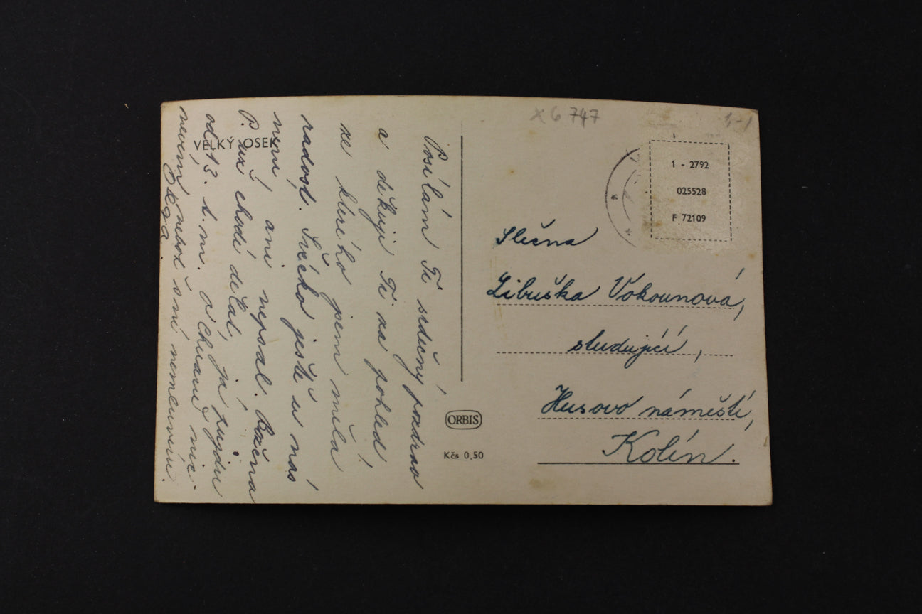 Pohlednice Velký Osek (x6747)