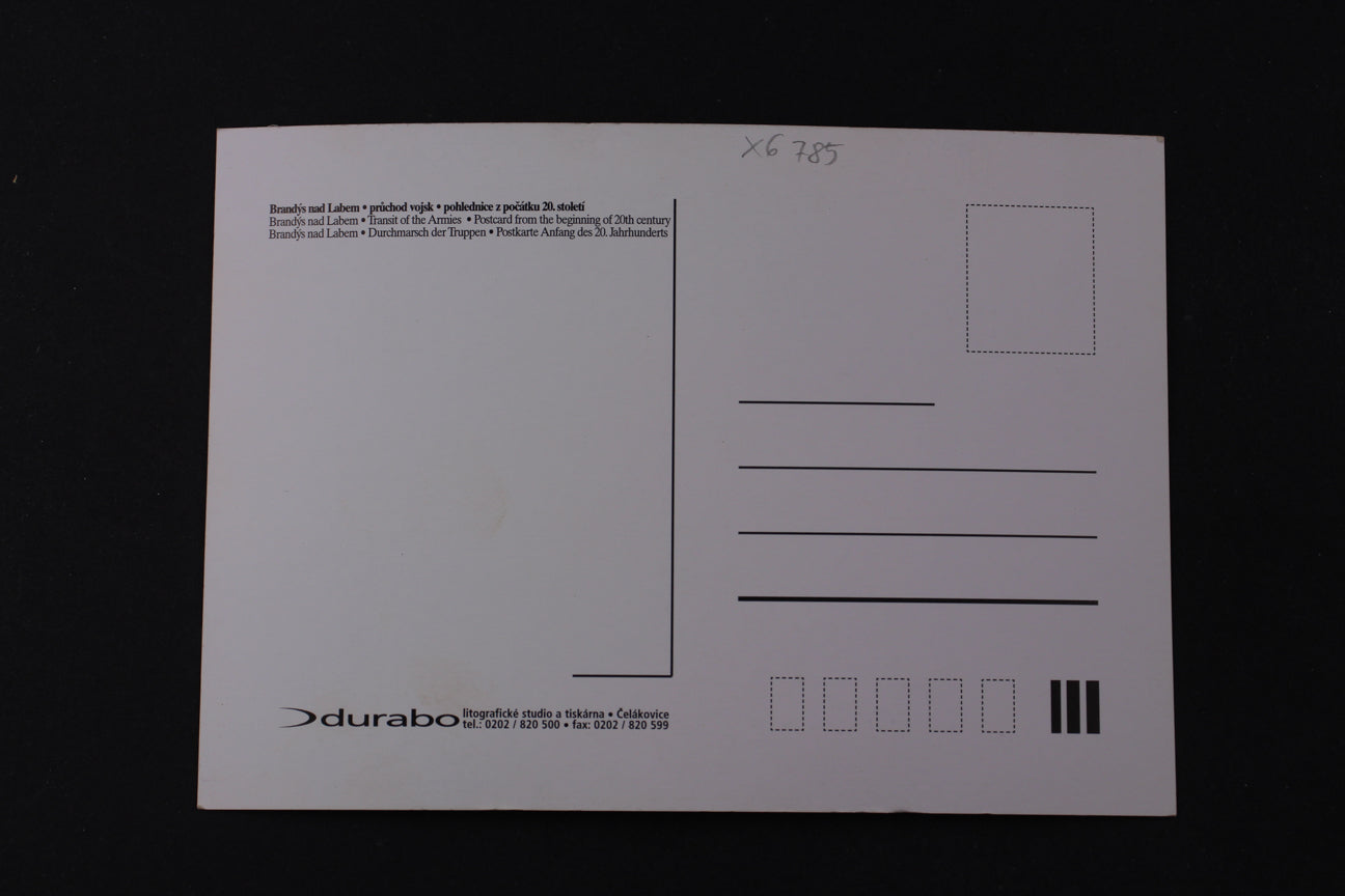 Pohlednice Brandýs nad Labem (x6785)