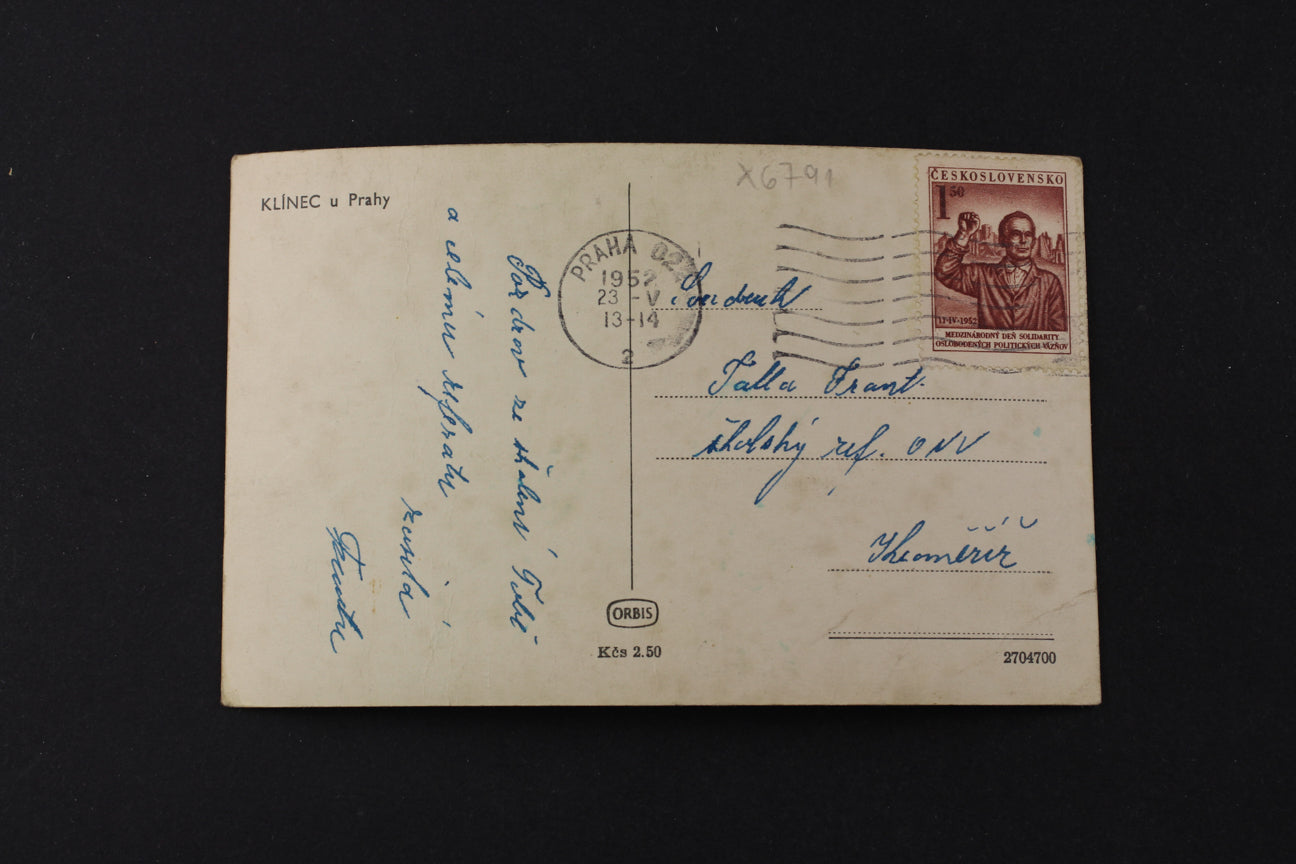 Pohlednice Klínec u Prahy (x6791)