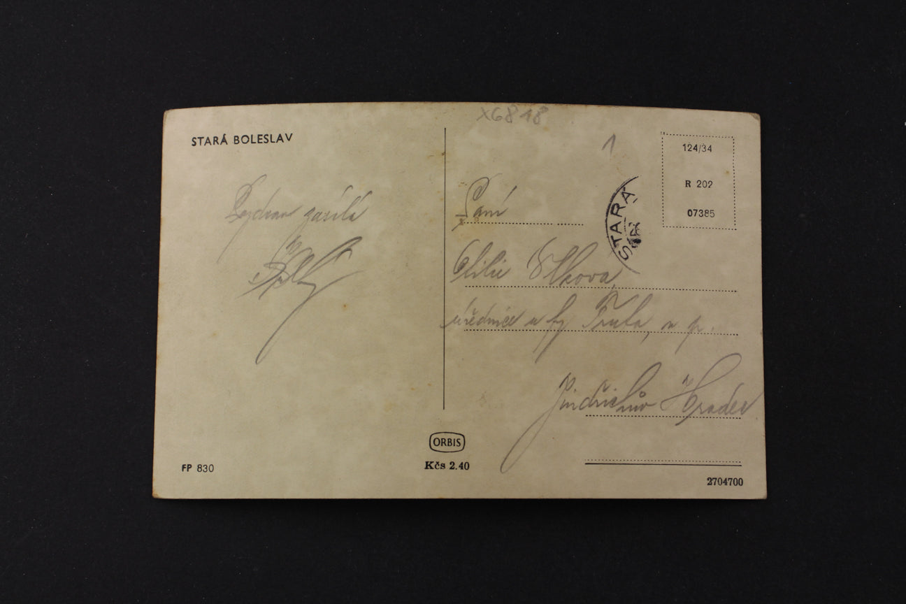 Postcard Stara Boleslav (x6818)