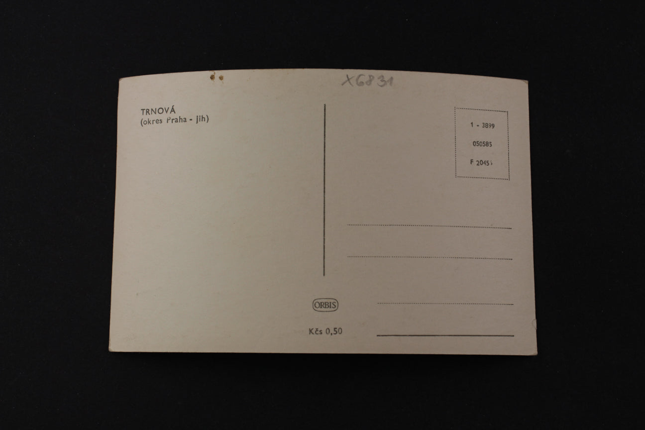 Postcard Trnová (Prague-south district) (x6831)