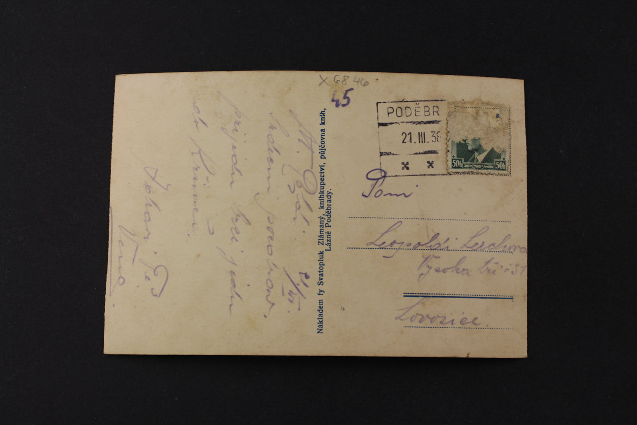 Pohlednice Lázně Poděbrady lázeňský park (x6846)