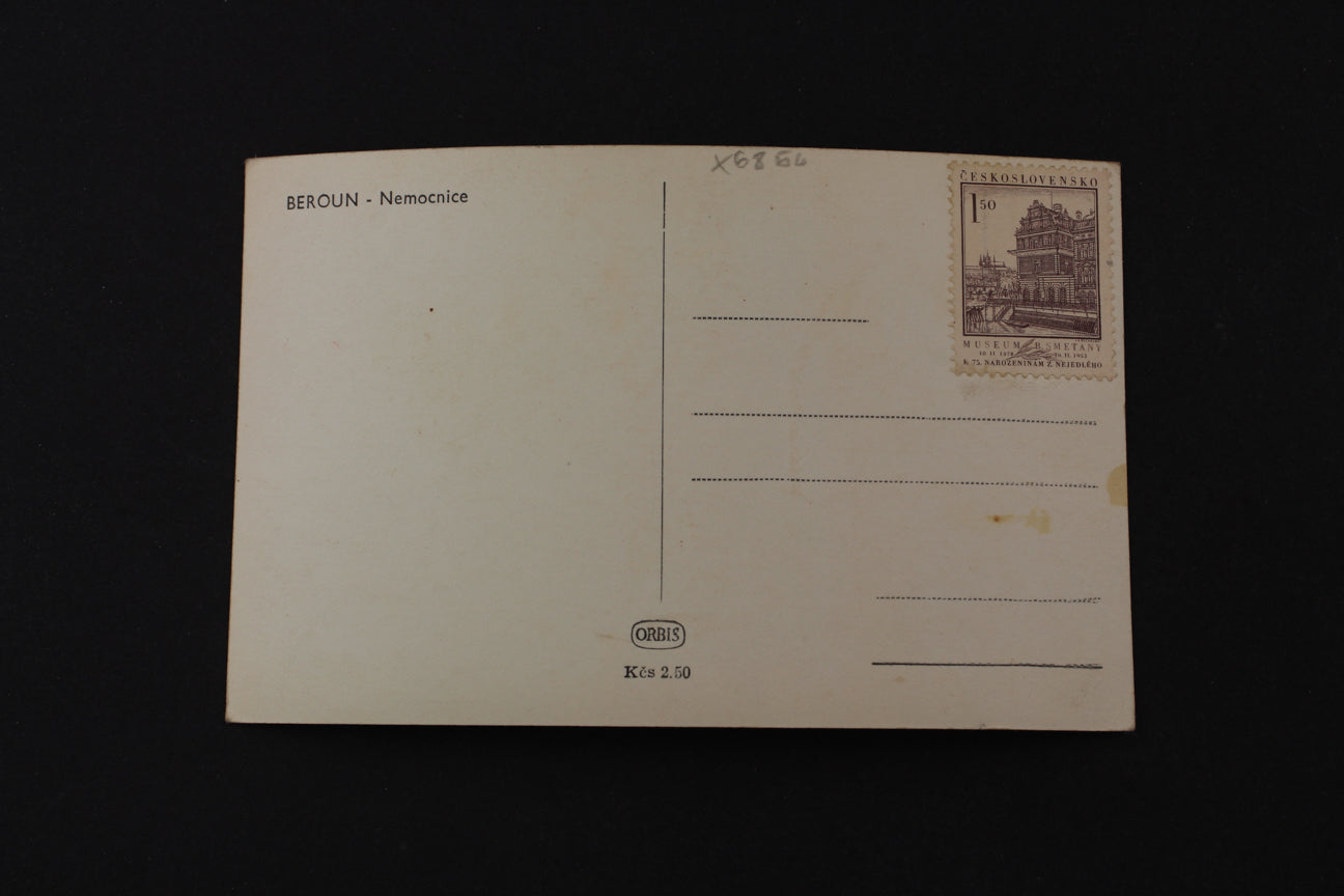 Pohlednice Beroun - nemocnice (x6854)