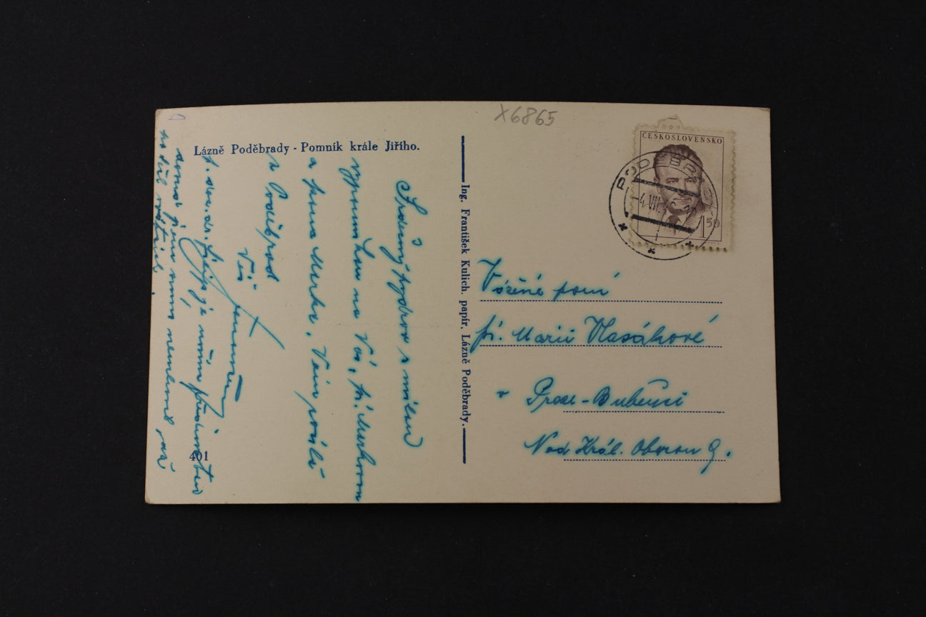 Pohlednice Lázně Poděbrady (x6865)