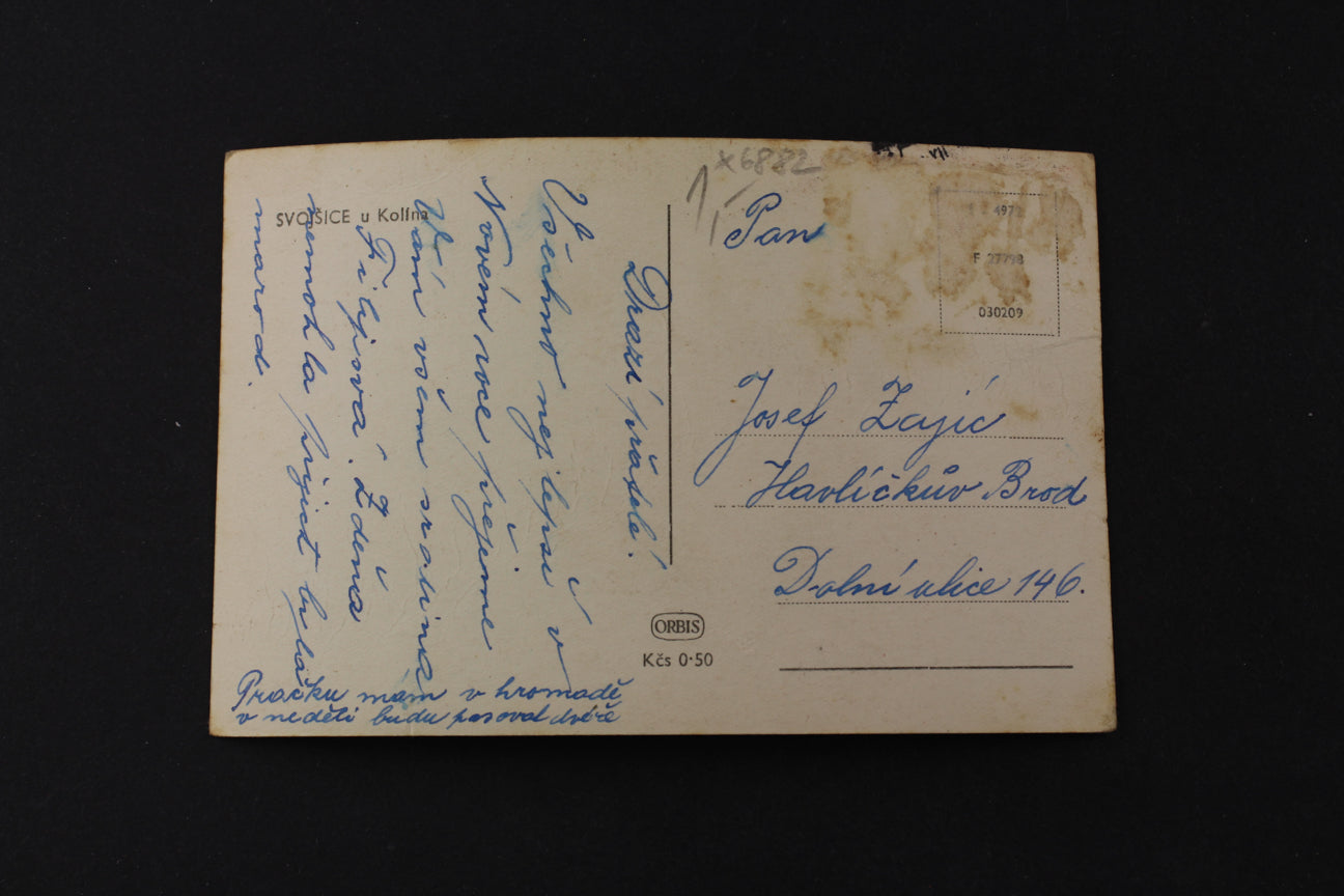 Postcard Svojšice near Kolín (x6882)
