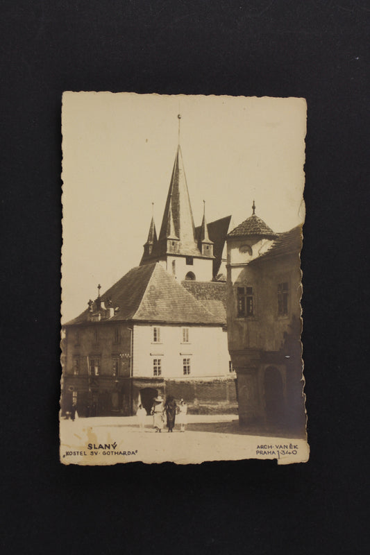 Pohlednice Slaný Kostel sv. Gotharda (x6894)