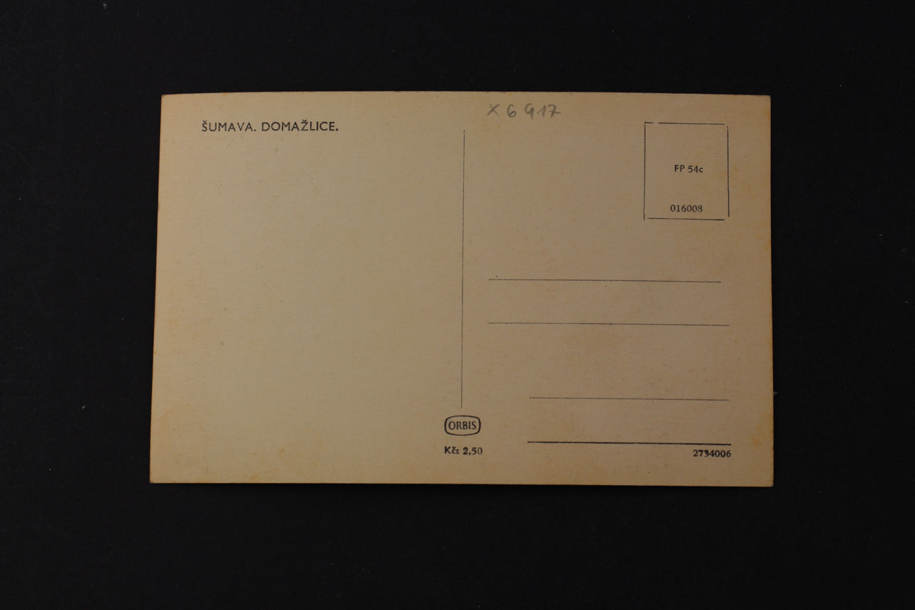 Pohlednice Šumava Domažlice (x6917)