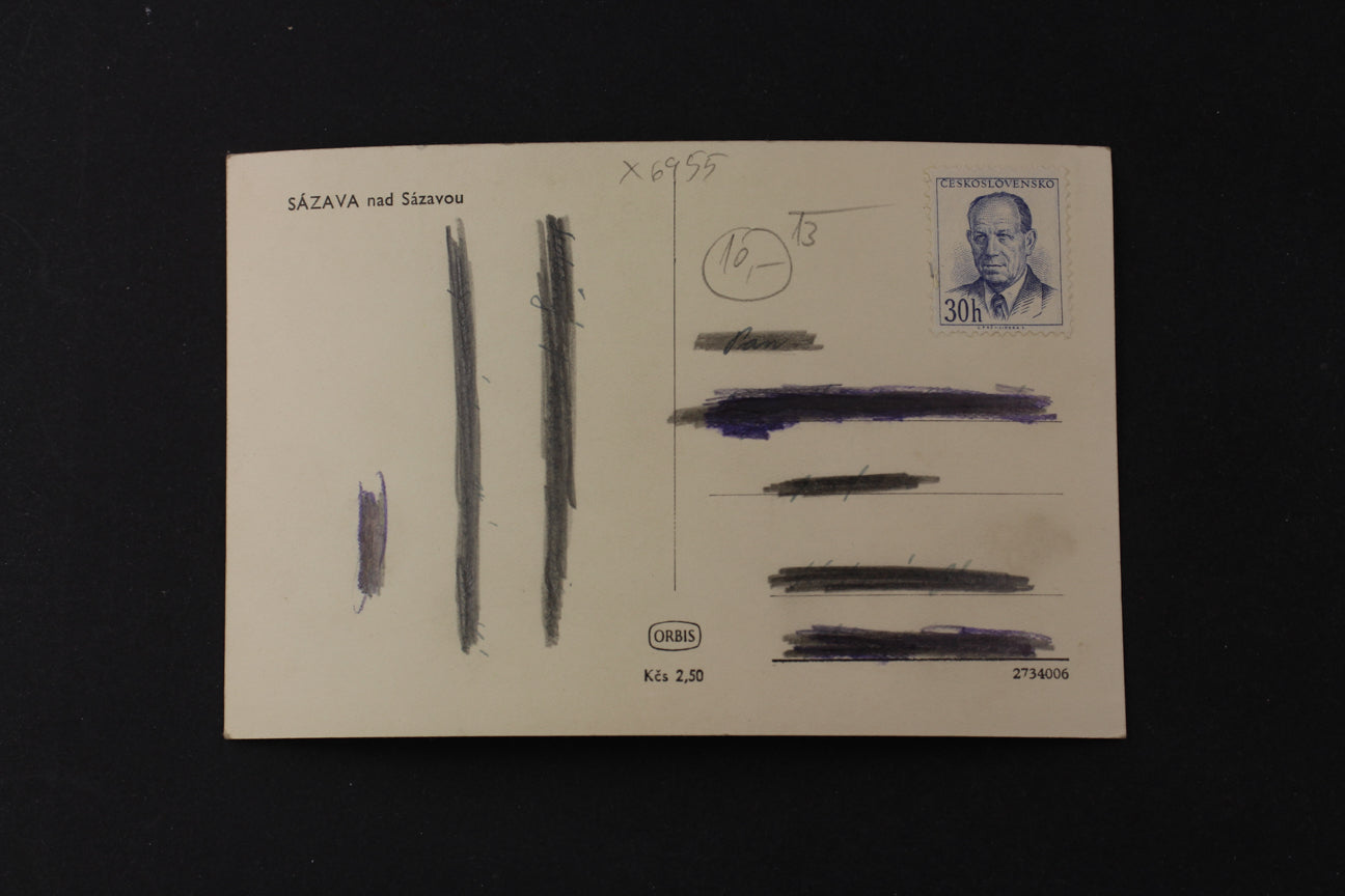 Postcard Sázava nad Sázavou (x6955)