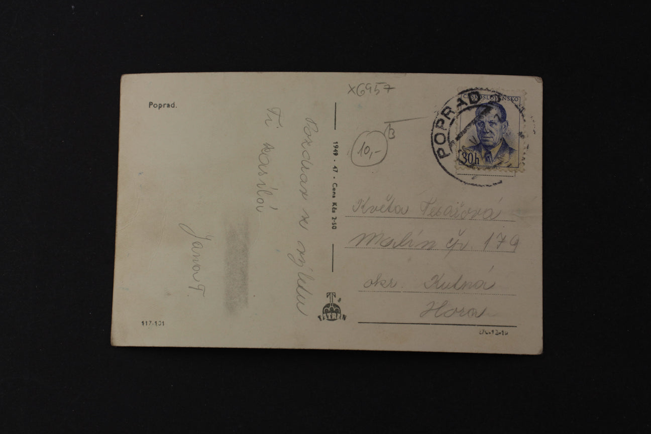 Postcard Poprd (x6957)