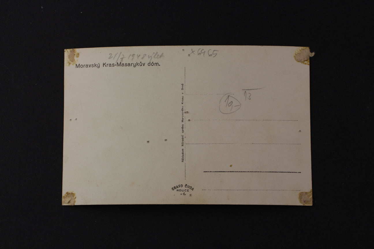 Pohlednice Moravský Kras - Masarykův dóm (x6965)