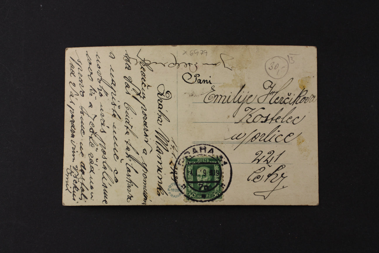 Pohlednice Praha: Pohled z Chotkových sadů (x6979)