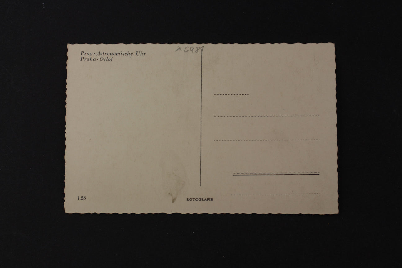 Pohlednice Prag. - Astrnomische Uhr Praha Orloj (x6981)