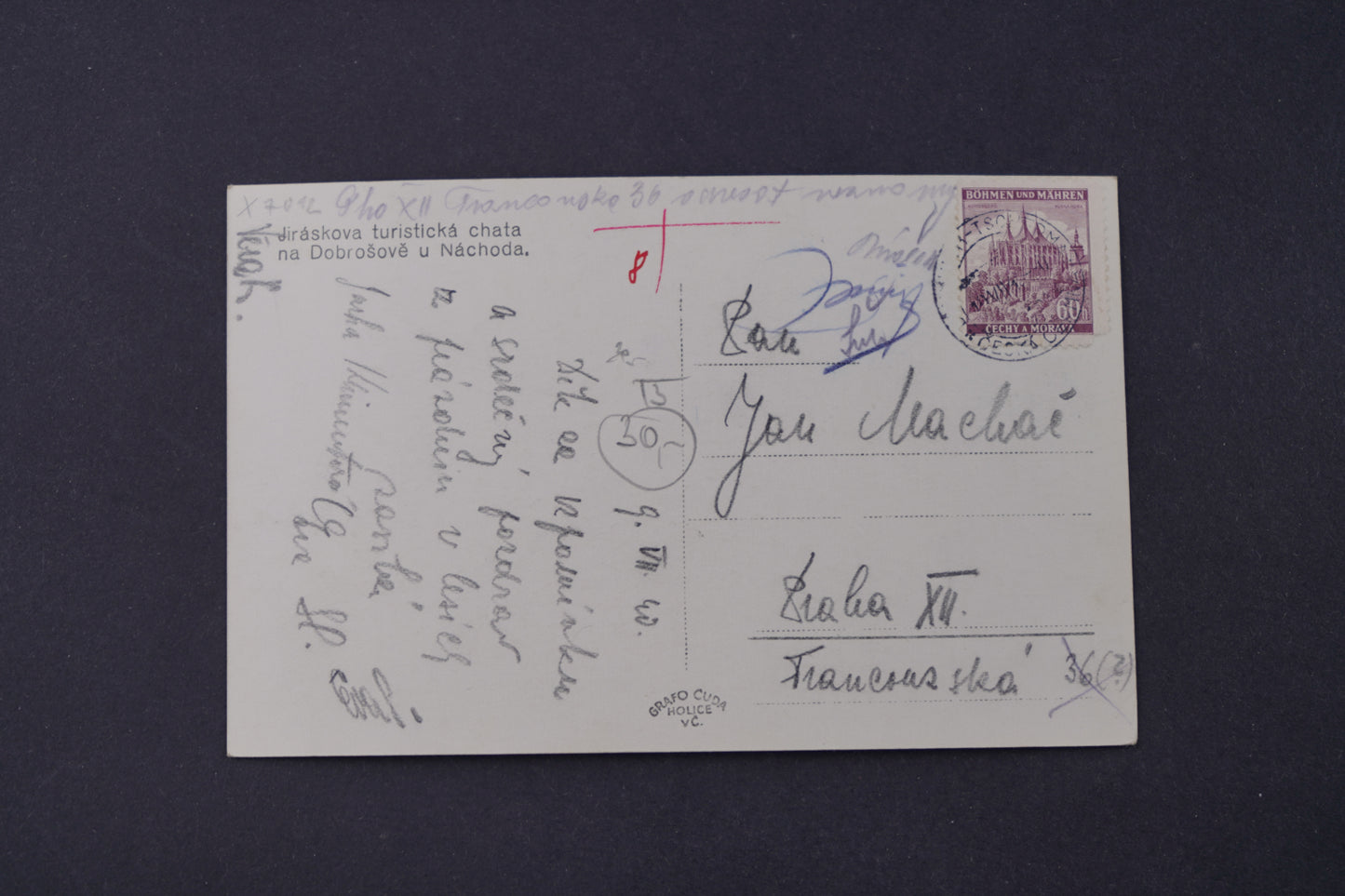 Pohlednice Jiráskova turistická chata (x7012)