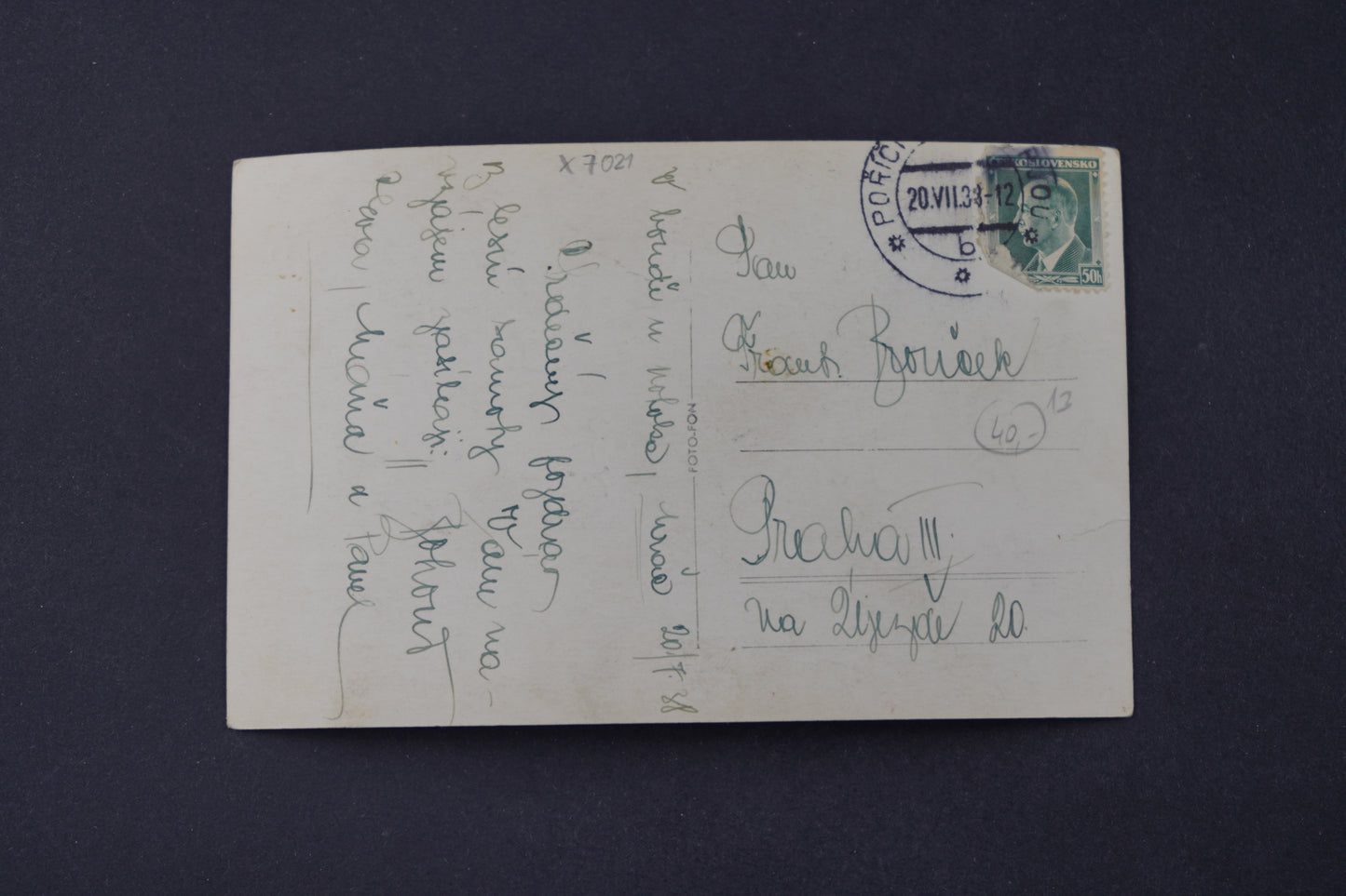 Pohlednice Partie z poříčského Švýcarska (x7021)