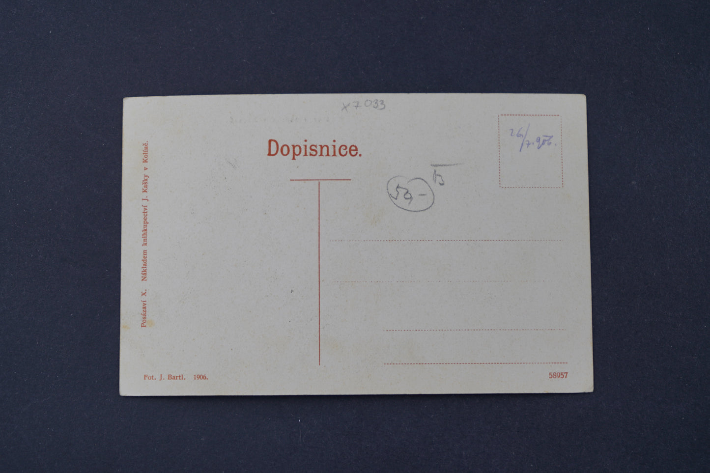 Pohlednice Klášter a zámek v Sázavě (x7033)