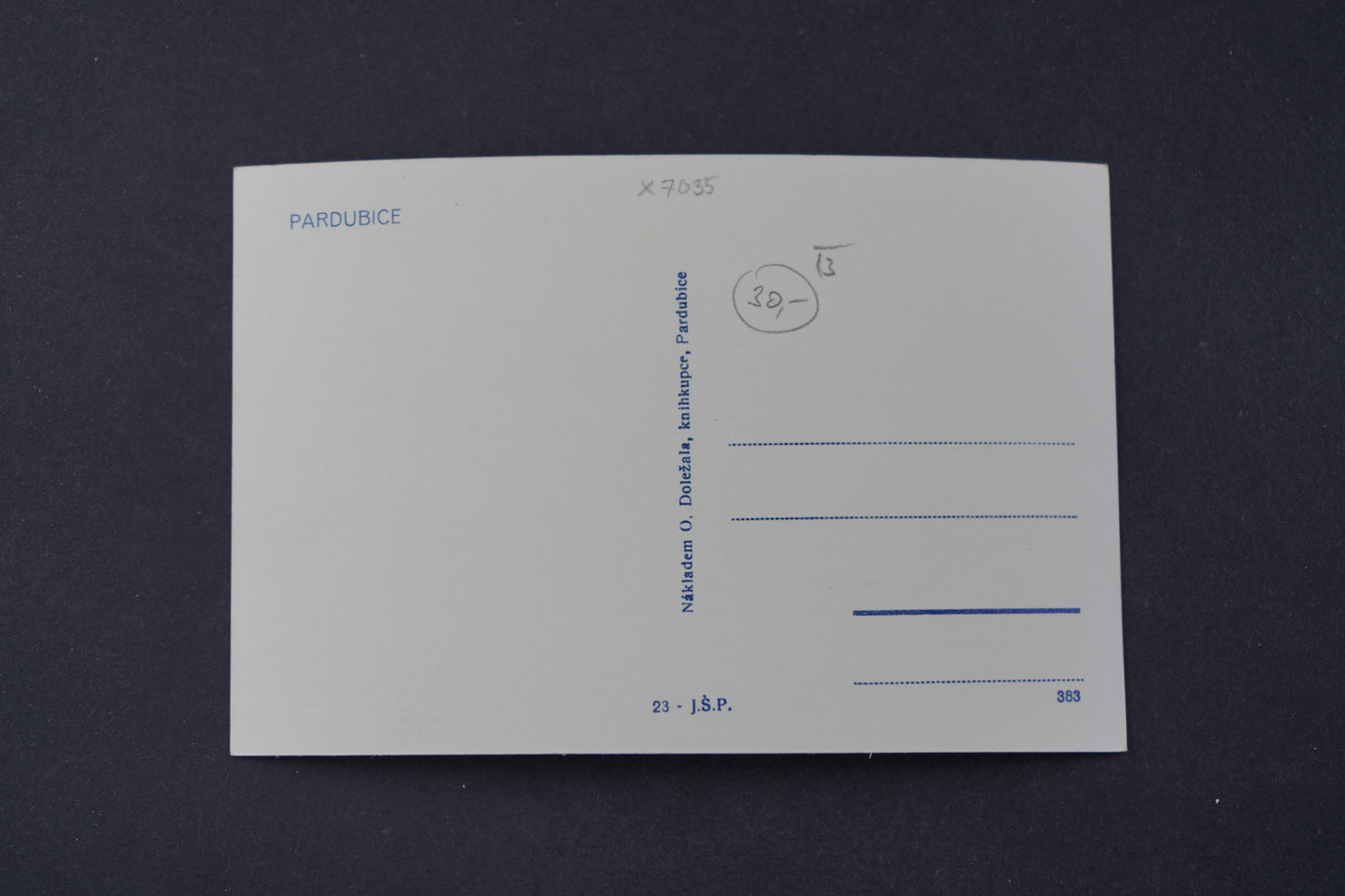 Postcard Pardubice (x7035)