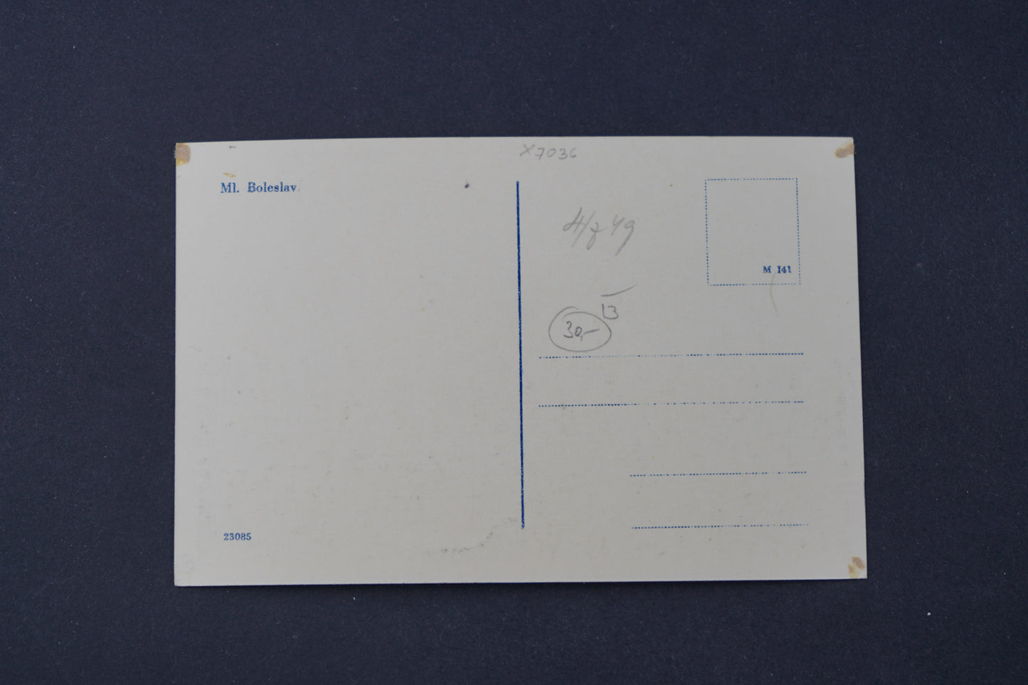 Postcard Ml. Boleslav (x7036)