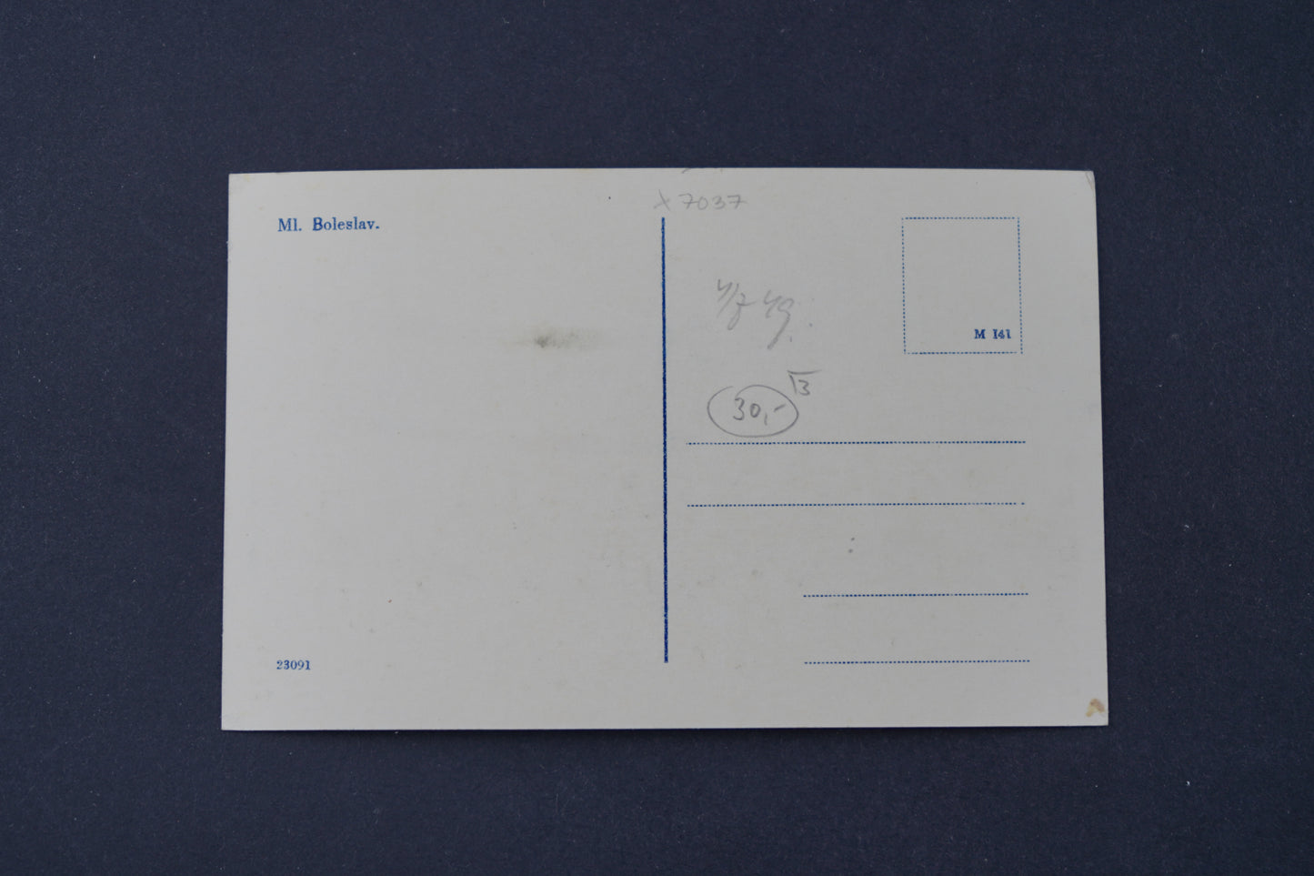 Postcard Ml. Boleslav (x7037)