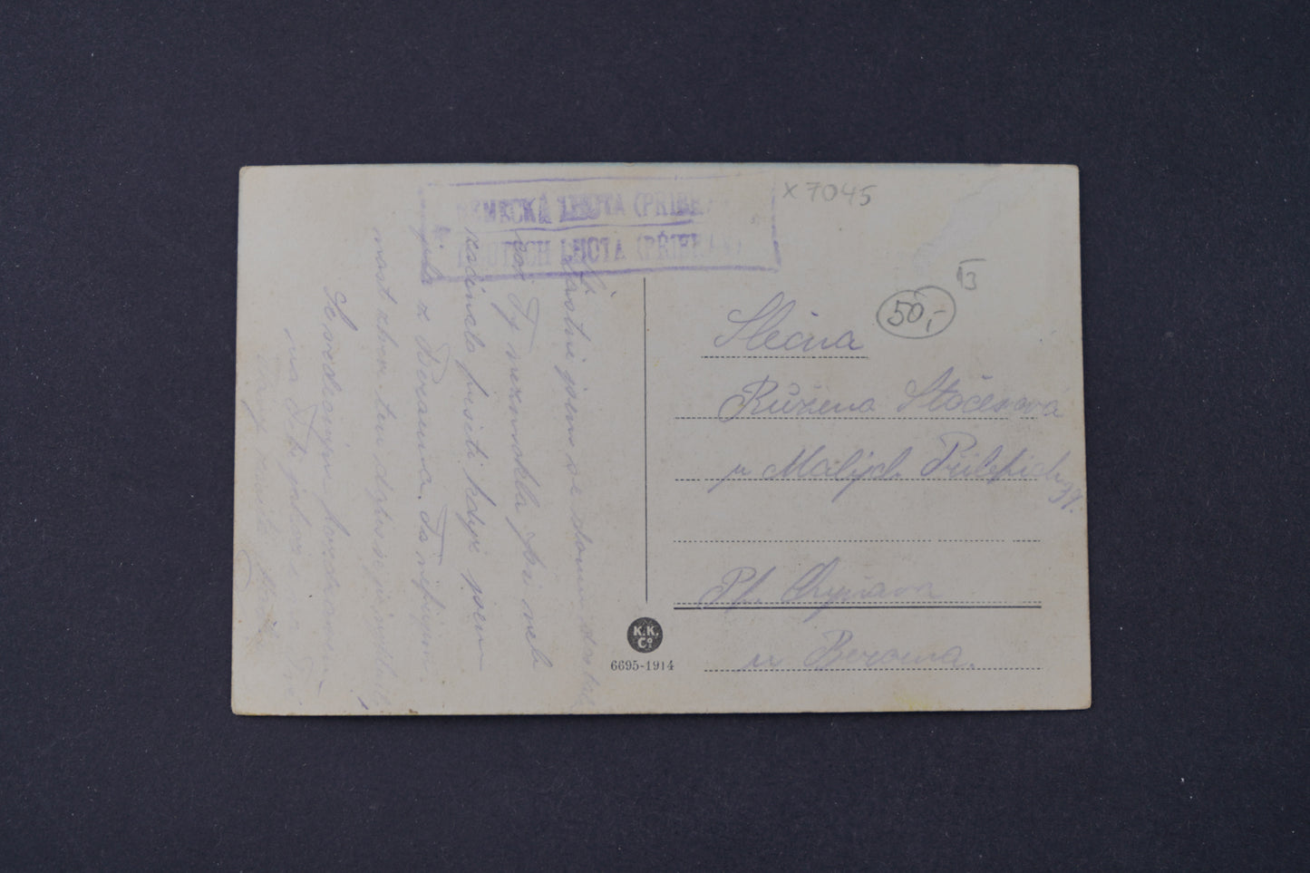 Postcard Svatá Hora near Příbram (x7045)