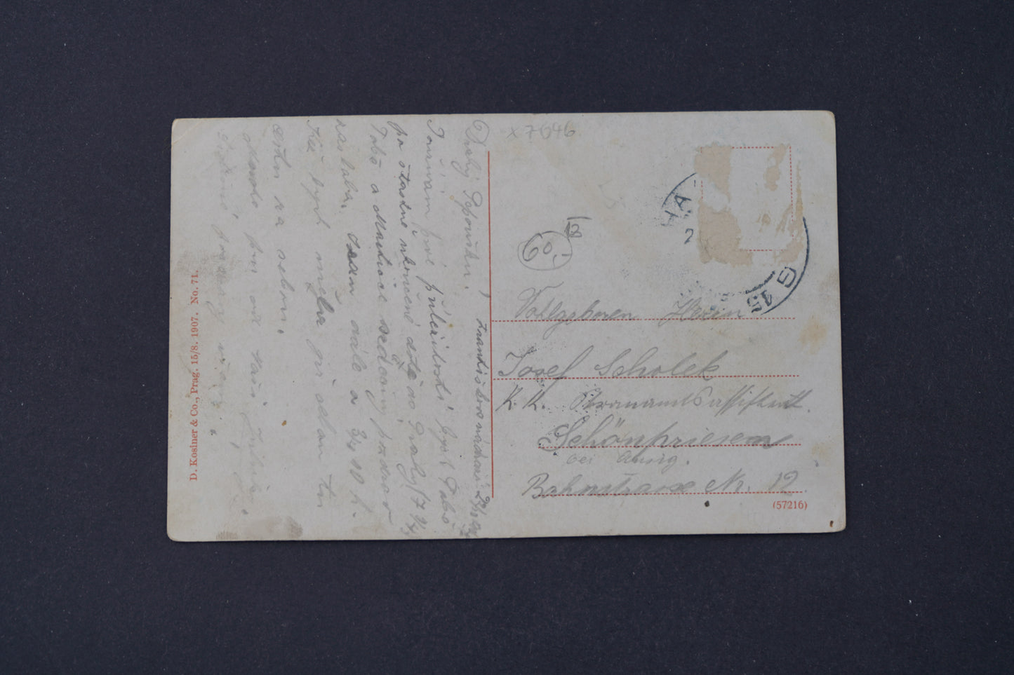 Postcard Prague (x7046)