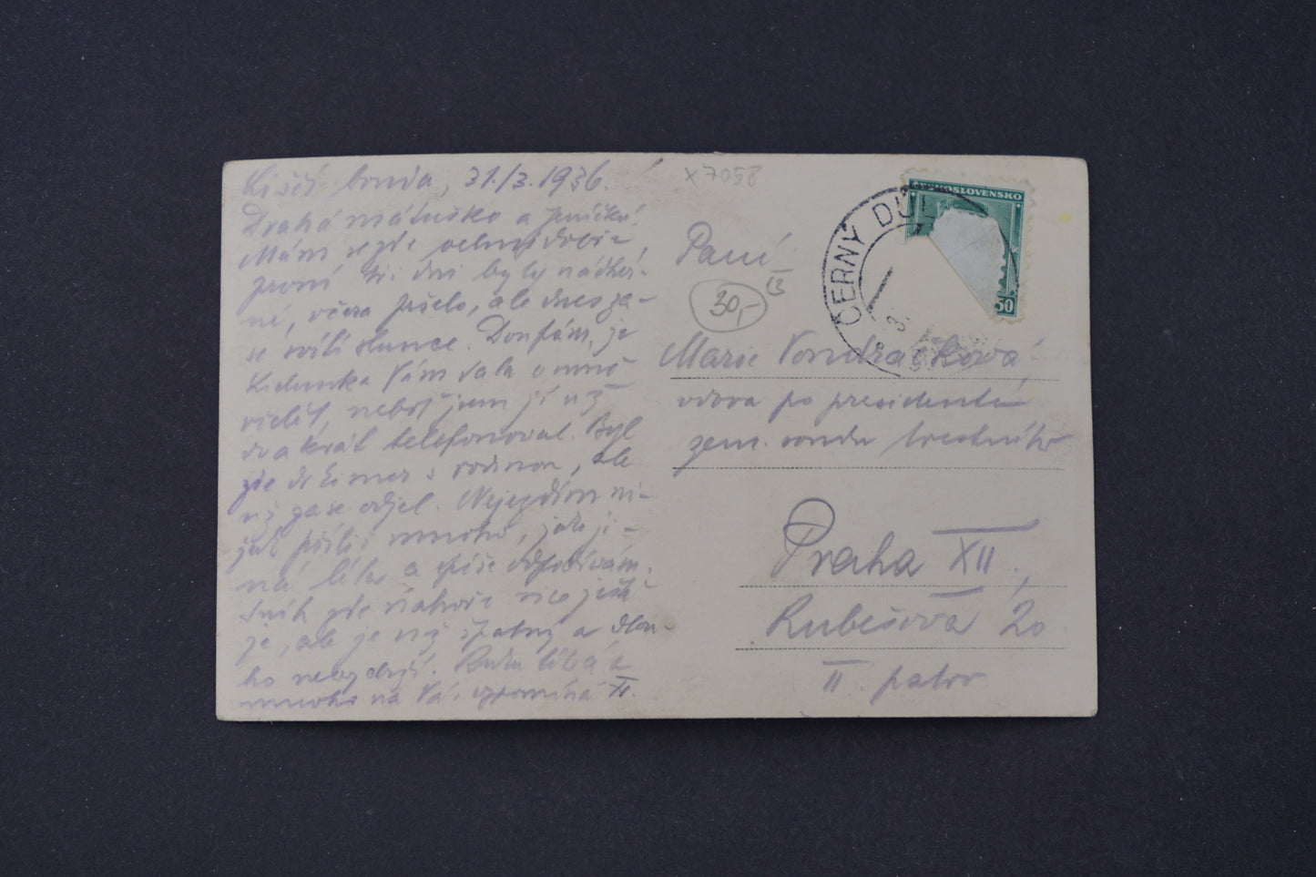 Postcard Fox's Hut (x7058)