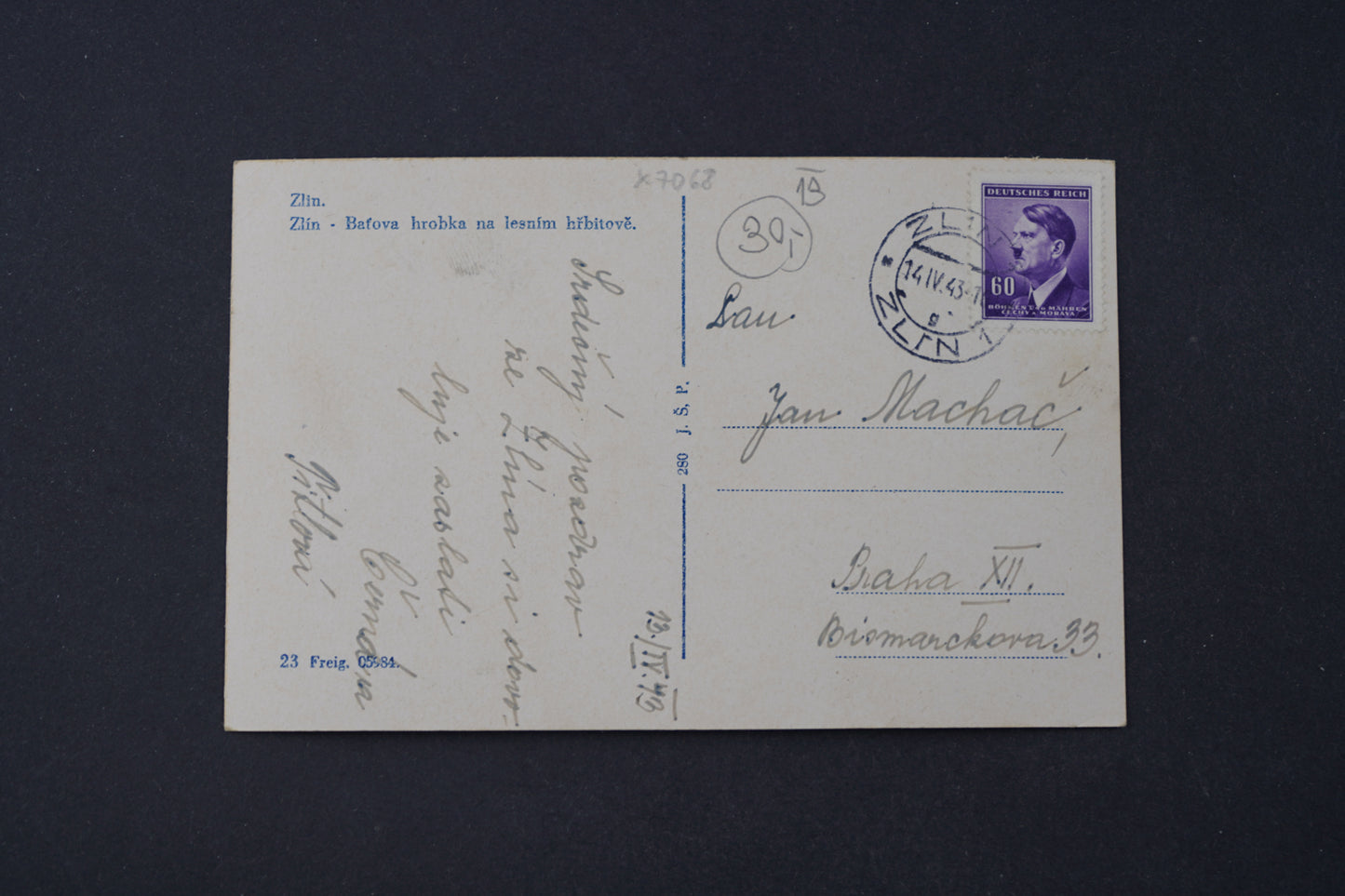 Pohlednice Zlín (x7068)