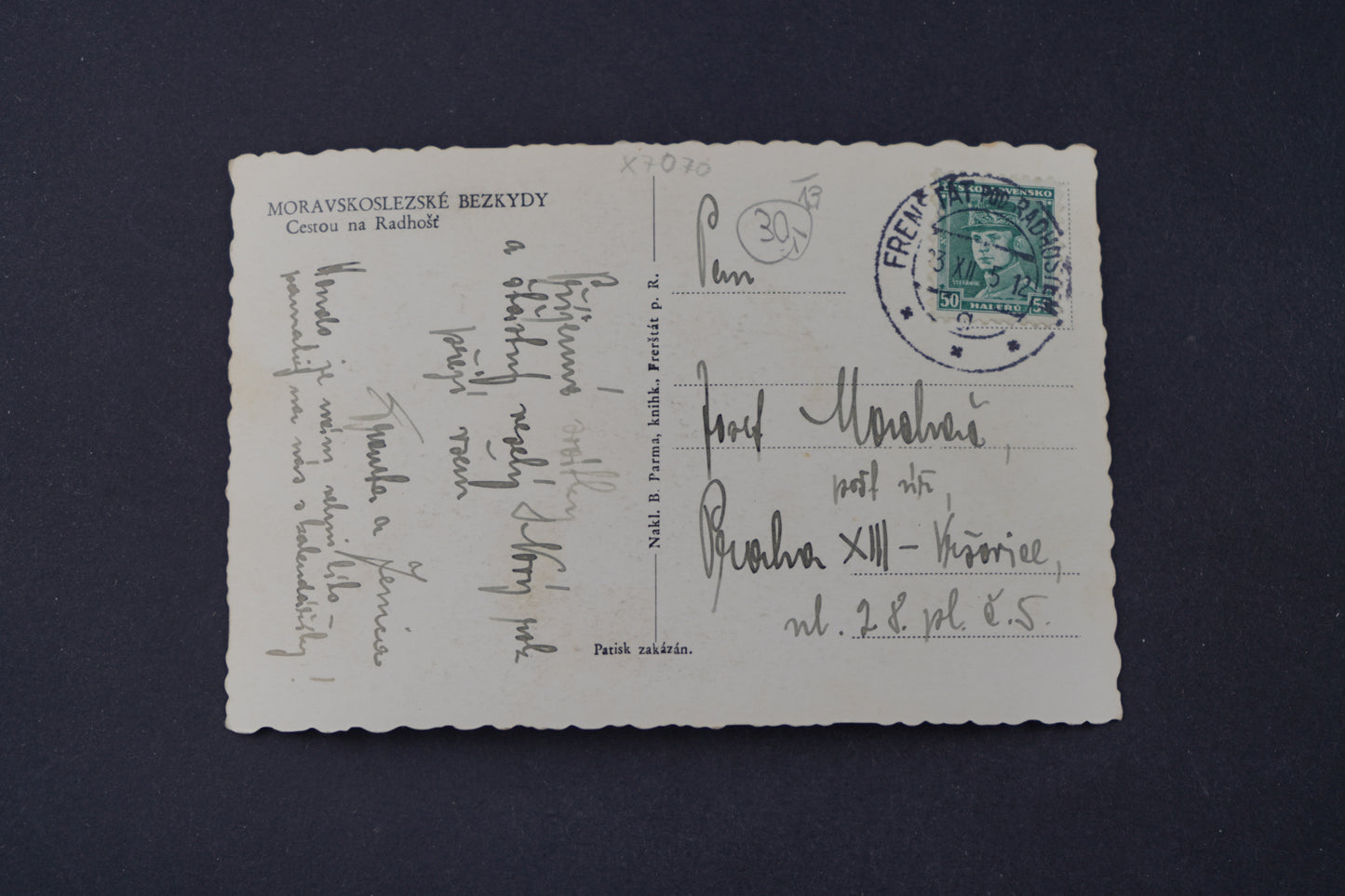 Pohlednice Moravskoslezské Beskydy (x7070)