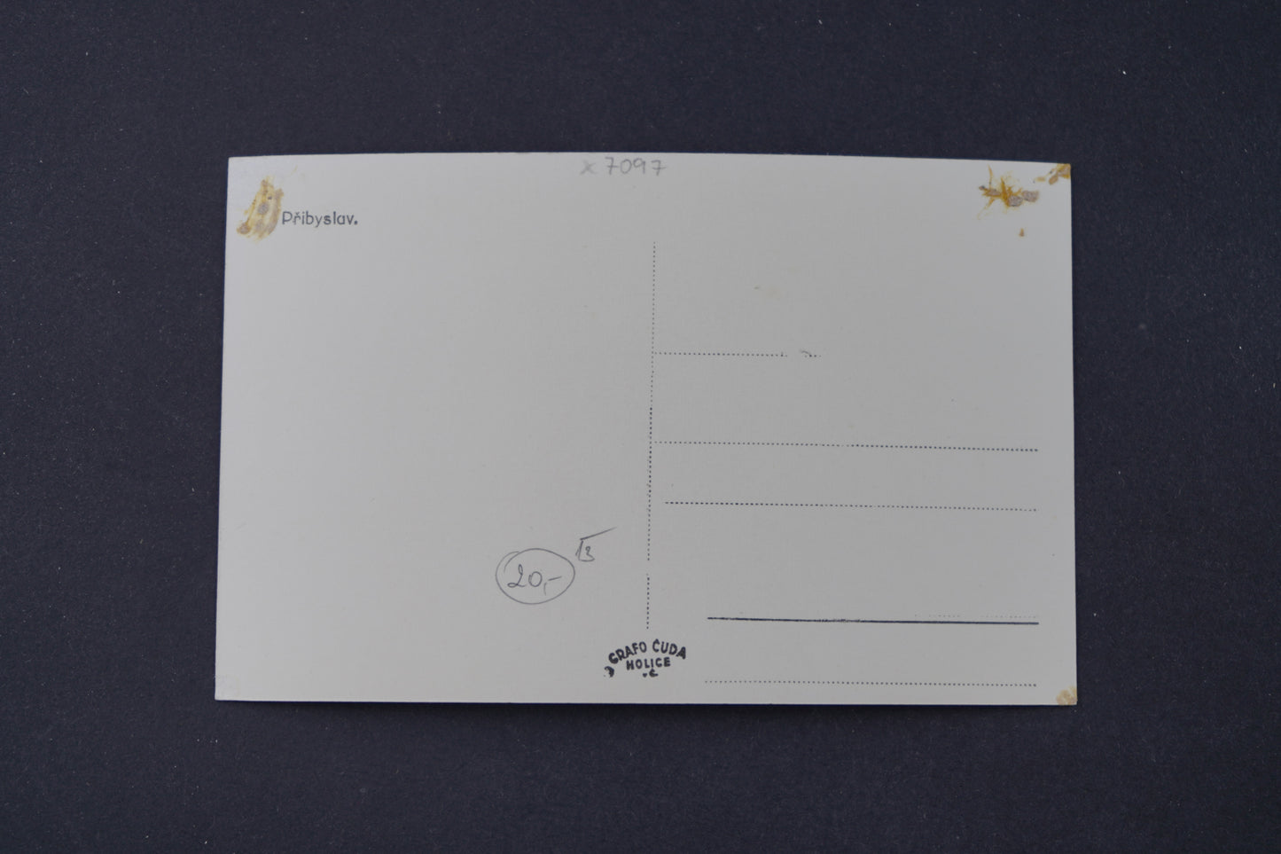 Postcard Přibyslav (x7097)