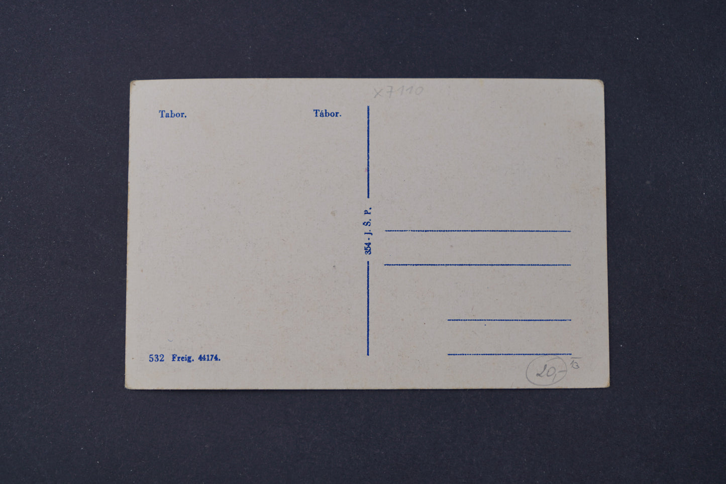 Pohlednice Tábor (x7110)