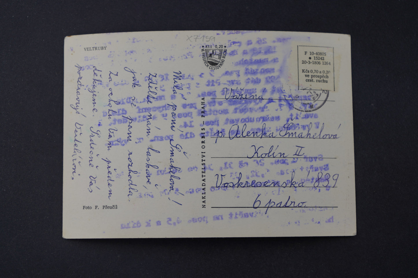 Pohlednice Veltruby (x7159)