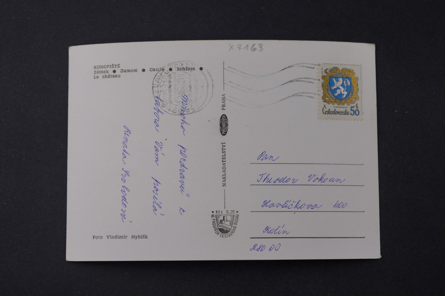 Pohlednice Konopiště (x7163)