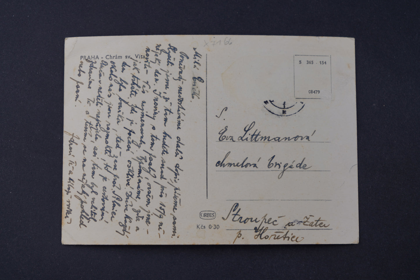 Pohlednice Praha Chrám sv. Víta (x7166)