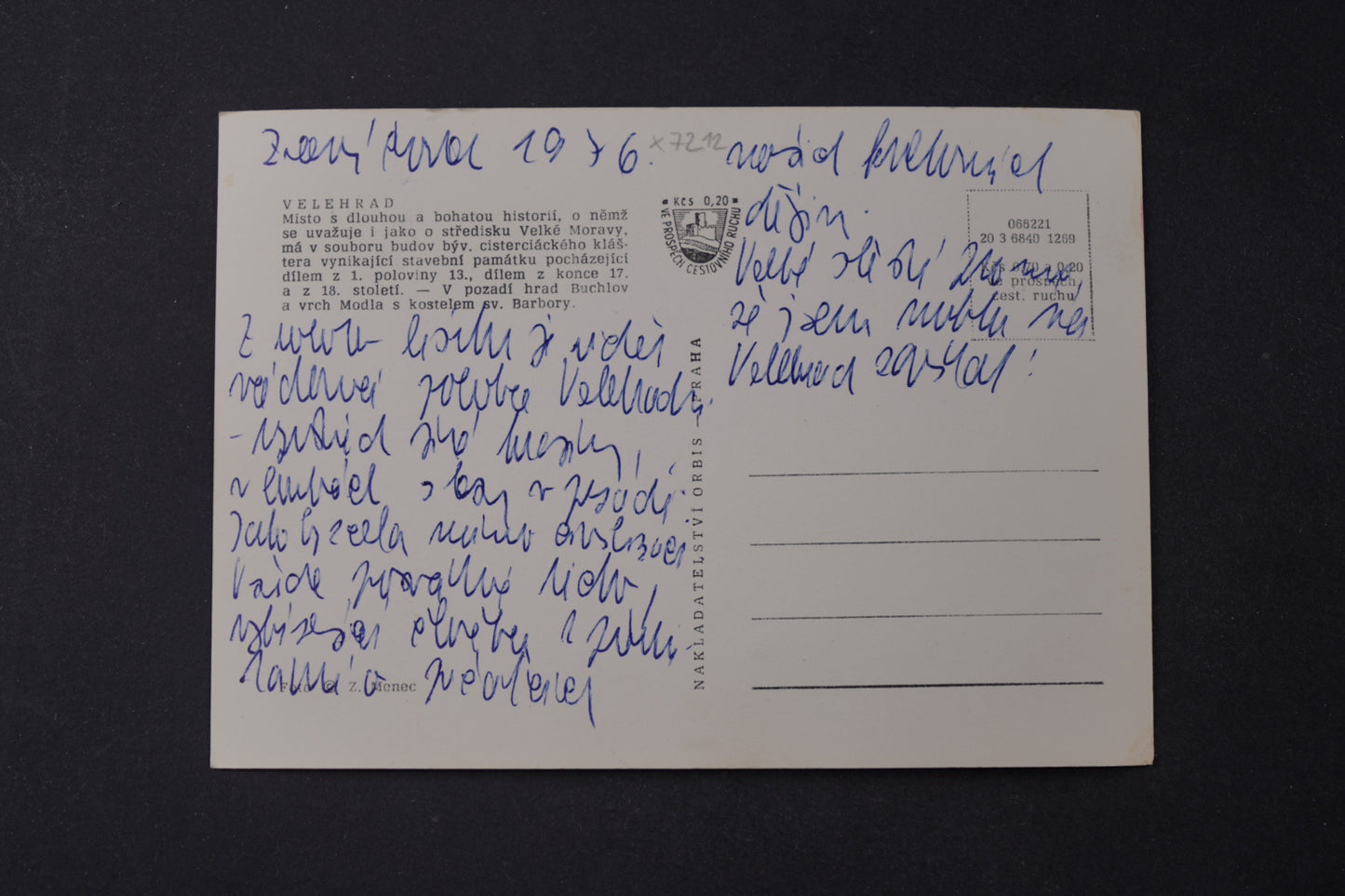 Pohlednice Velehrad (x7212)