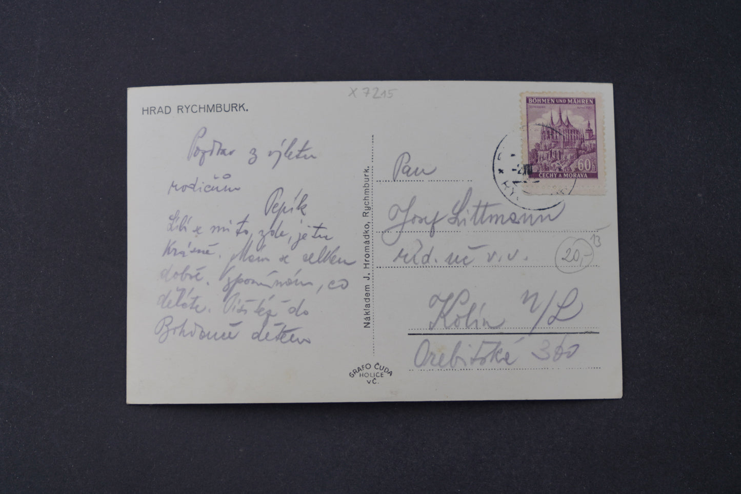 Pohlednice Písek (x7215)