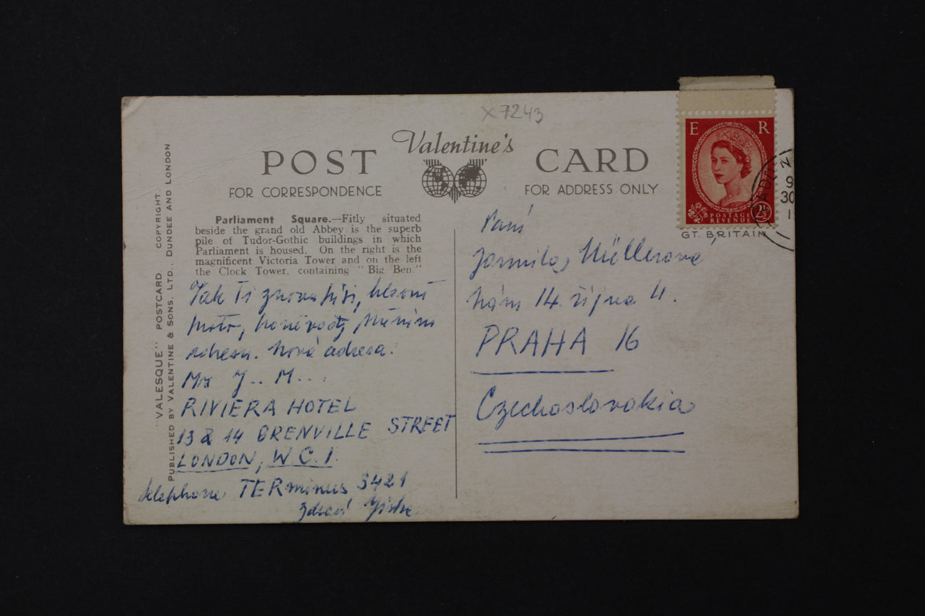 Pohlednice Parliament Sqare London (x7243)