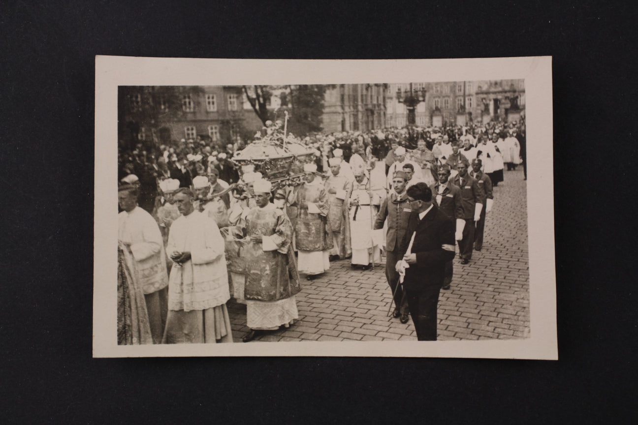 Pohlednice Pohřeb fotograf J. Karásek (x7375)