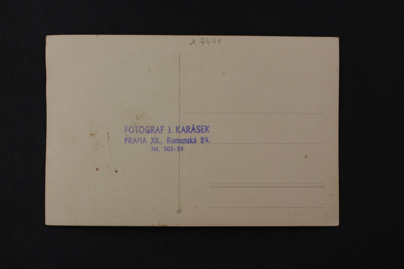Pohlednice Pohřeb fotograf J. Karásek (x7441)