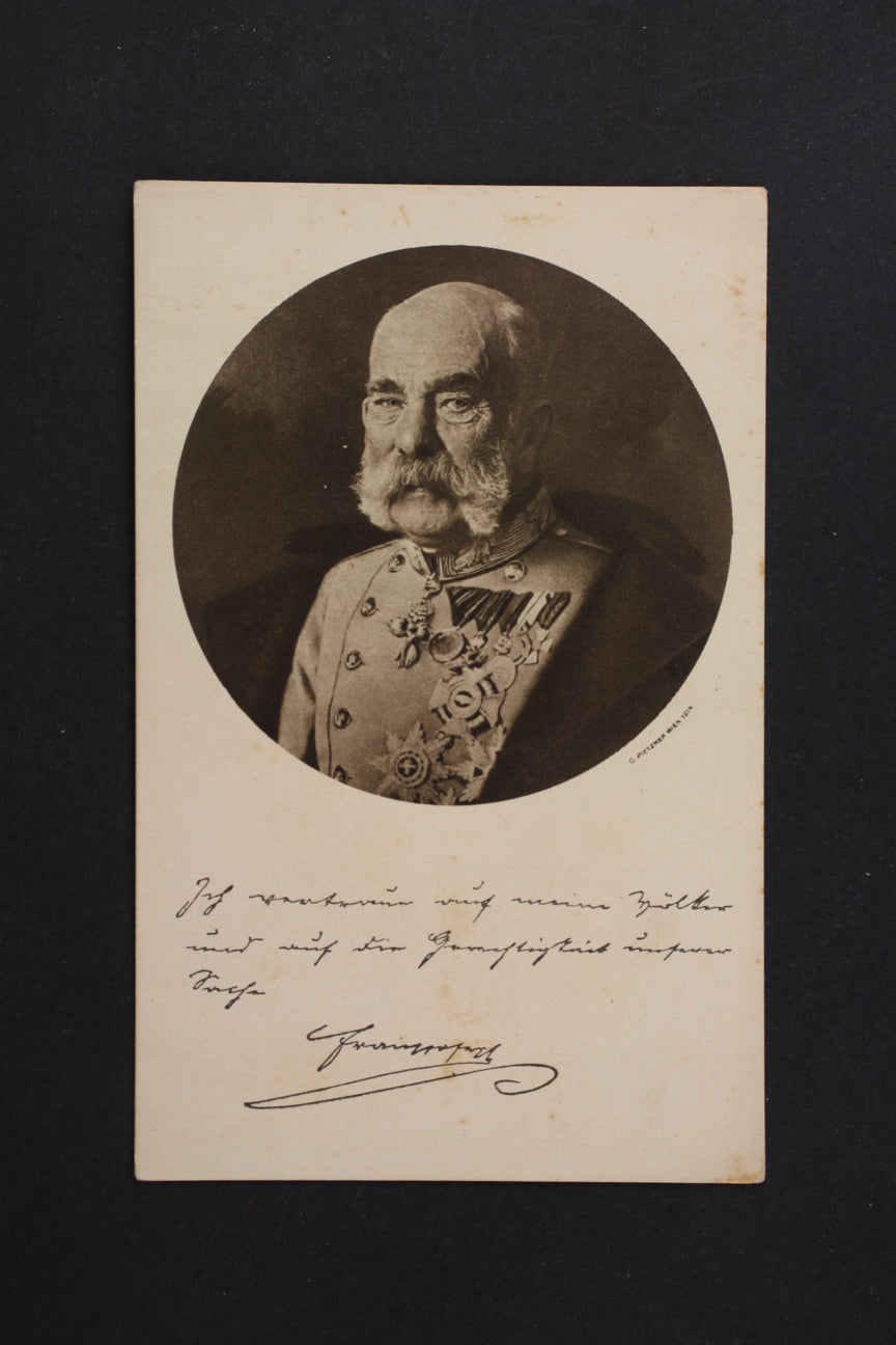 Pohlednice Auf Befehl Srov. K. u K. Apost. Majestät (x7458)