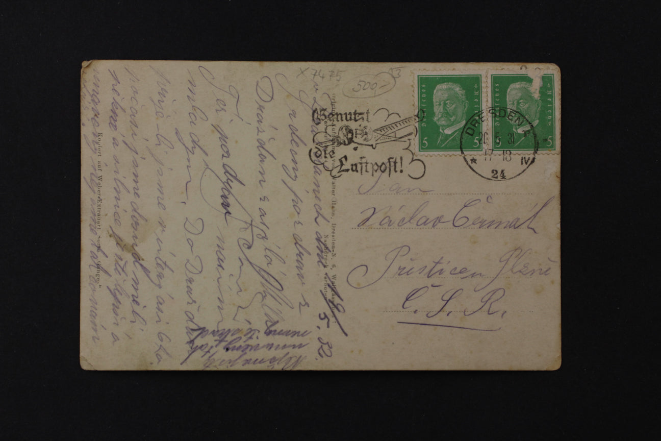 Pohlednice Luftbild Dresden (x7475)