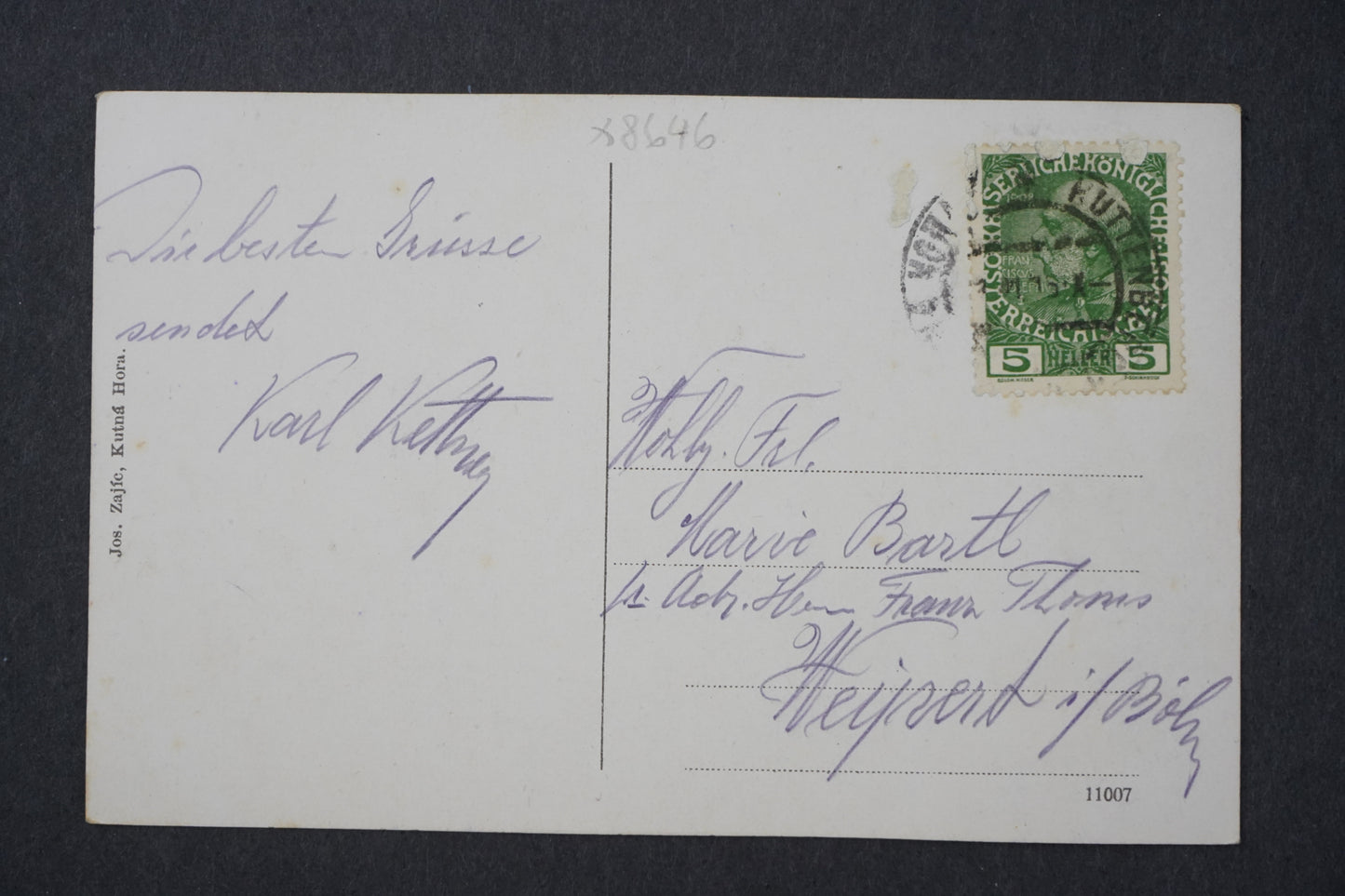 Pohlednice Kutná Hora Velechrám sv. Panny Barbory x8646