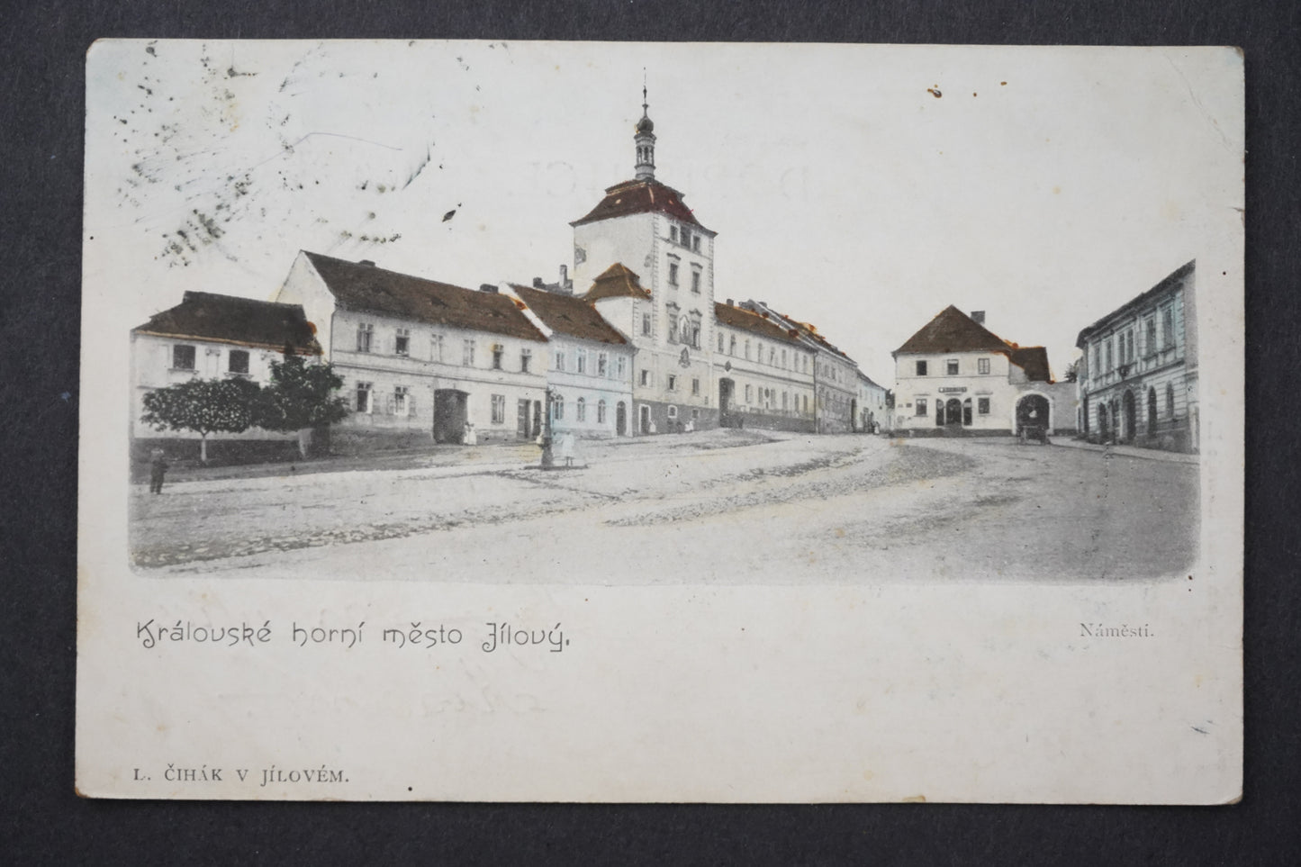 Pohlednice KRÁLOVSKÉ HORNÍ MĚSTO JÍLOVÝ x8756