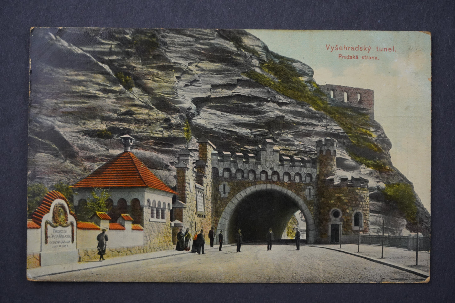 Pohlednice VYŠEHRADSKÝ TUNEL x8815