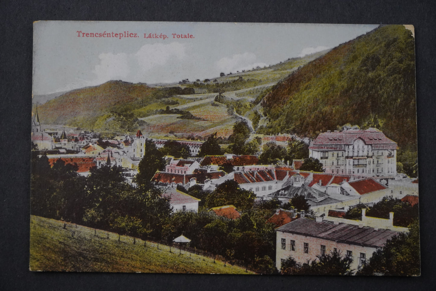 Pohlednice Trenčianské Teplice Trencsénteplicz x8878