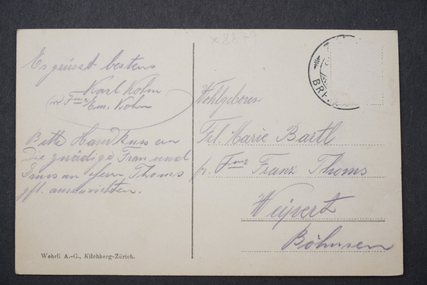 Pohlednice ZURICH Curych ŠVÍCARSKO x8879