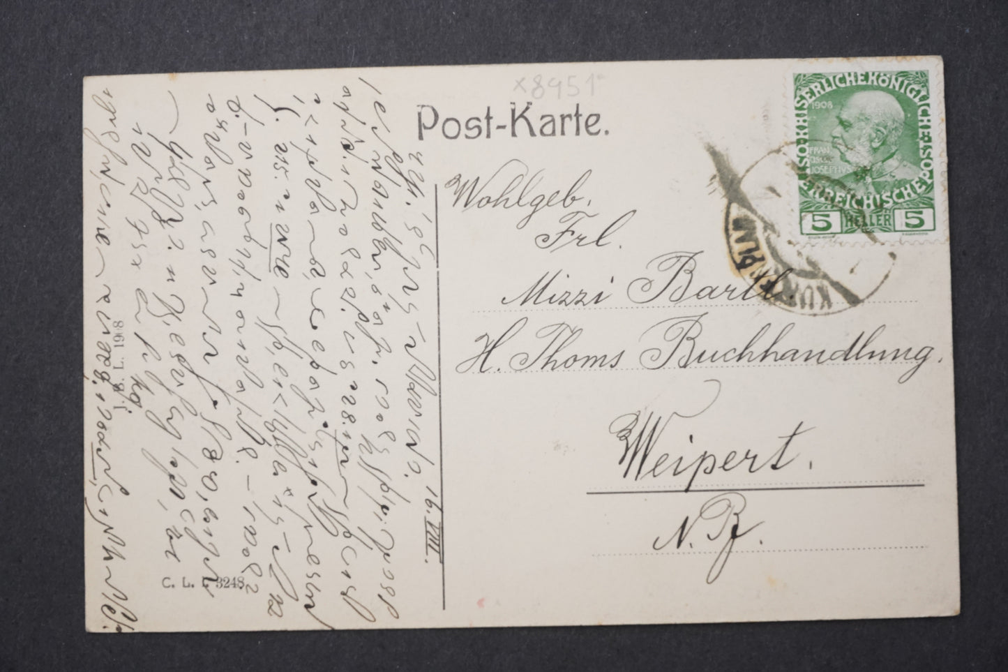 Pohlednice kalvarienberg und st. margarethn bei linz a. d. x8951