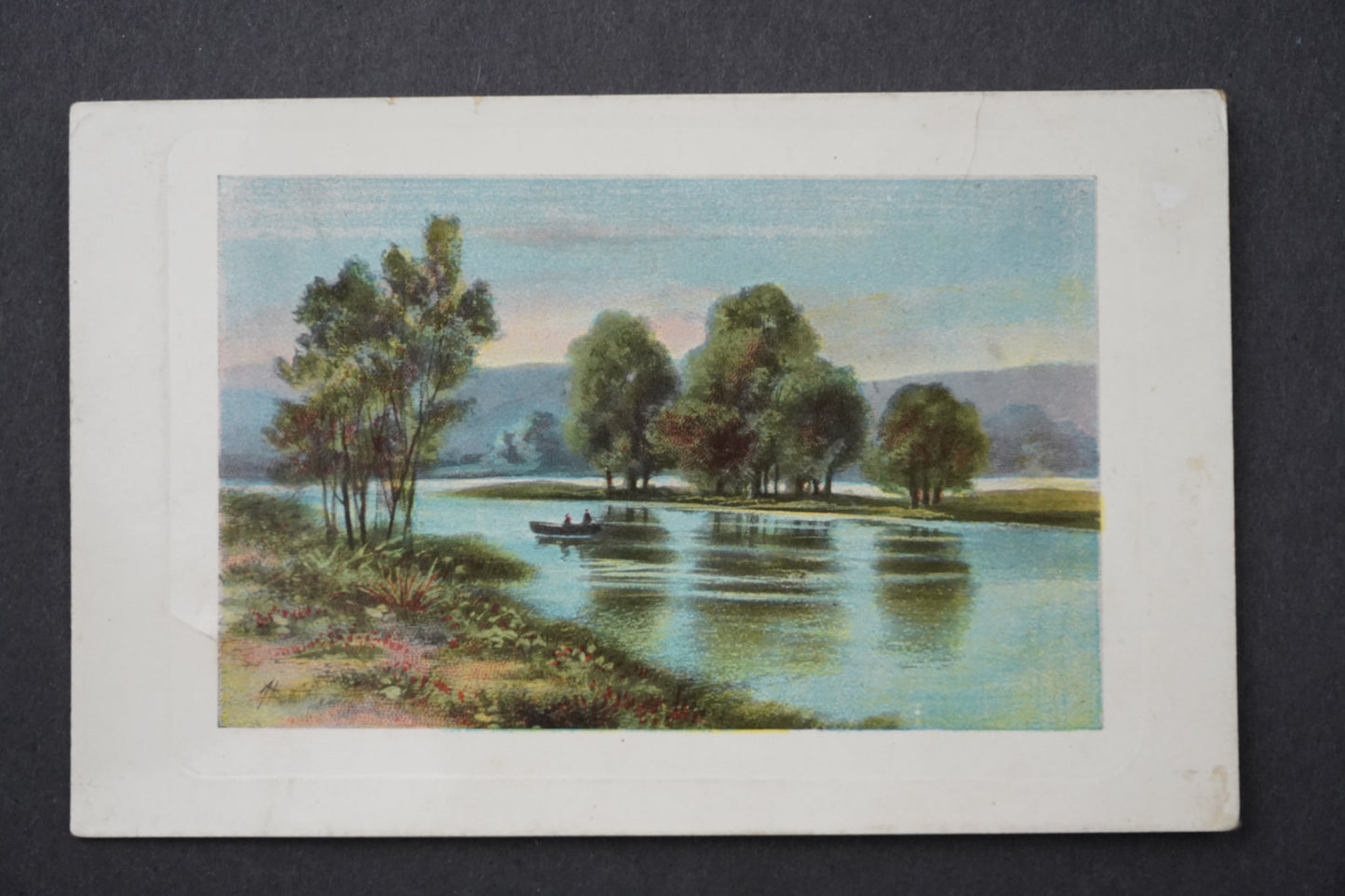 Pohlednice KRAJINKA RYBNÍK JEZERO x8982