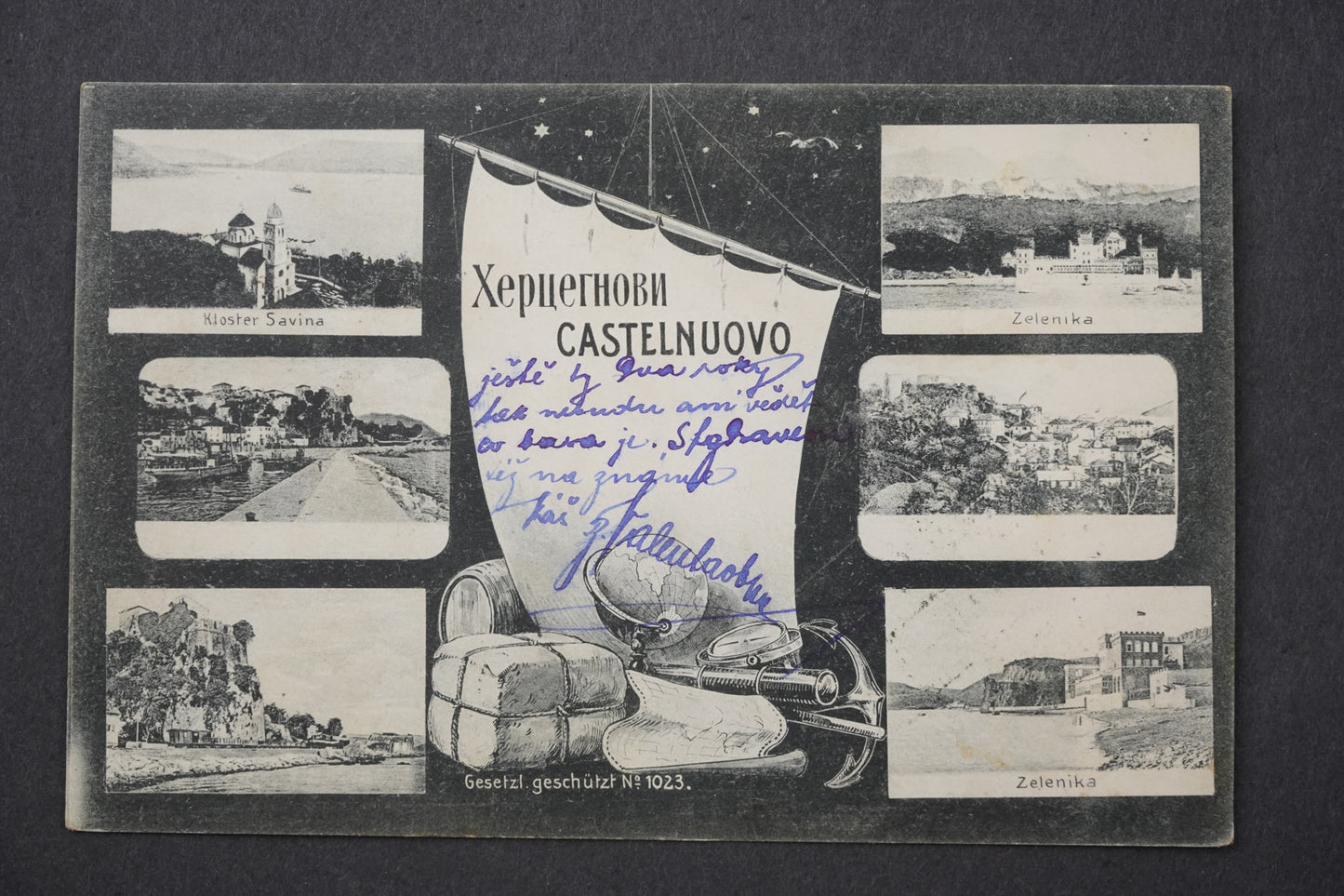Pohlednice KOLÁŽ ZELENIKA KLOTER SAVIA CASTELNUOVO x9087