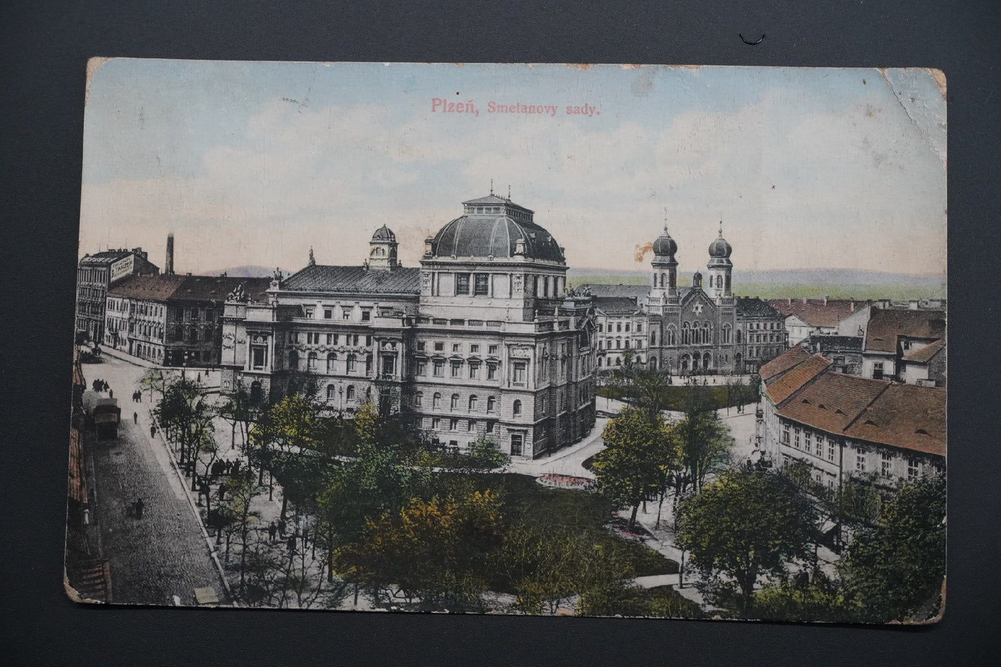Pohlednice PLZEŇ SMETANOVY SADY (x9506)